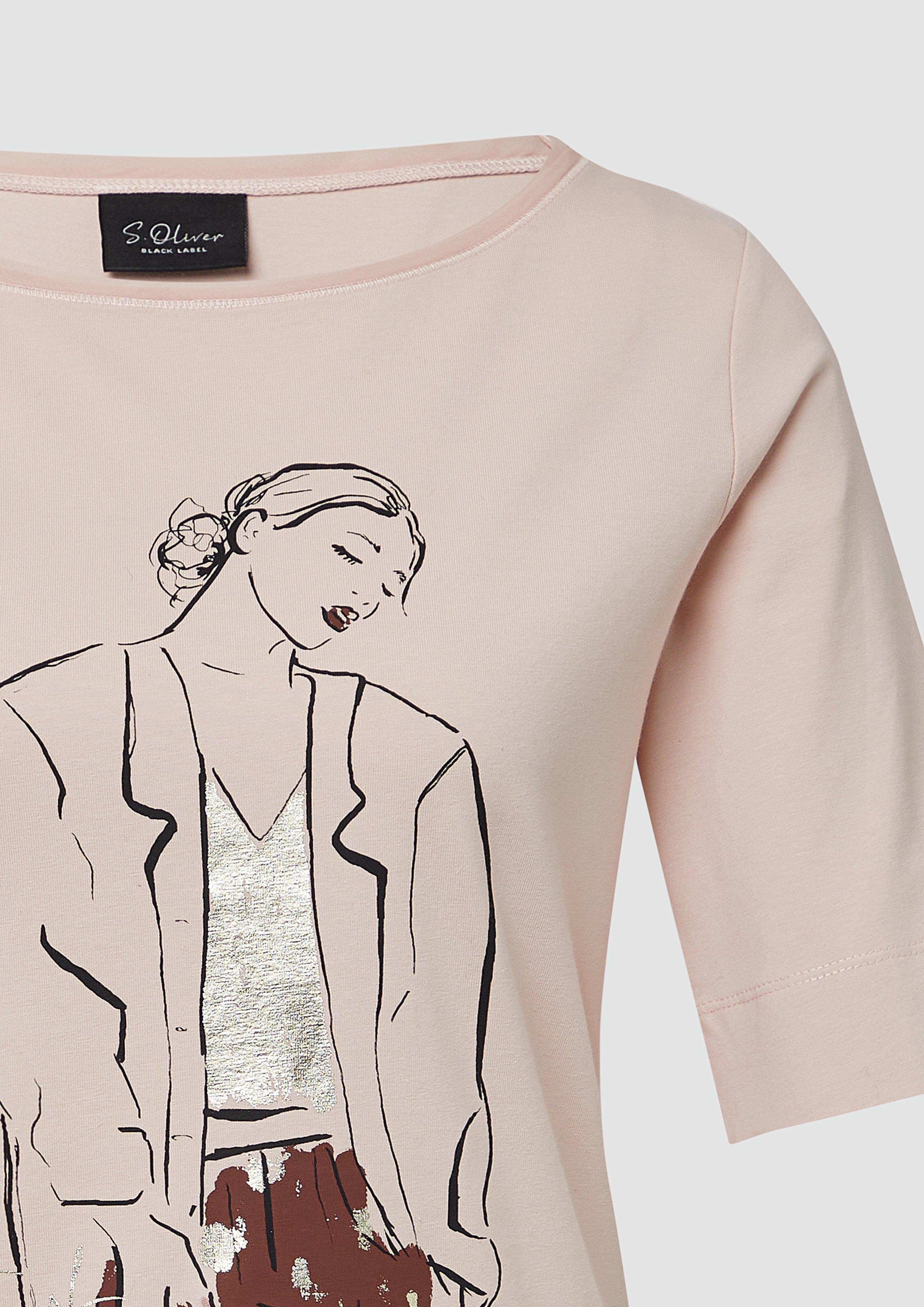 T-shirt in 44D3 & 02D1