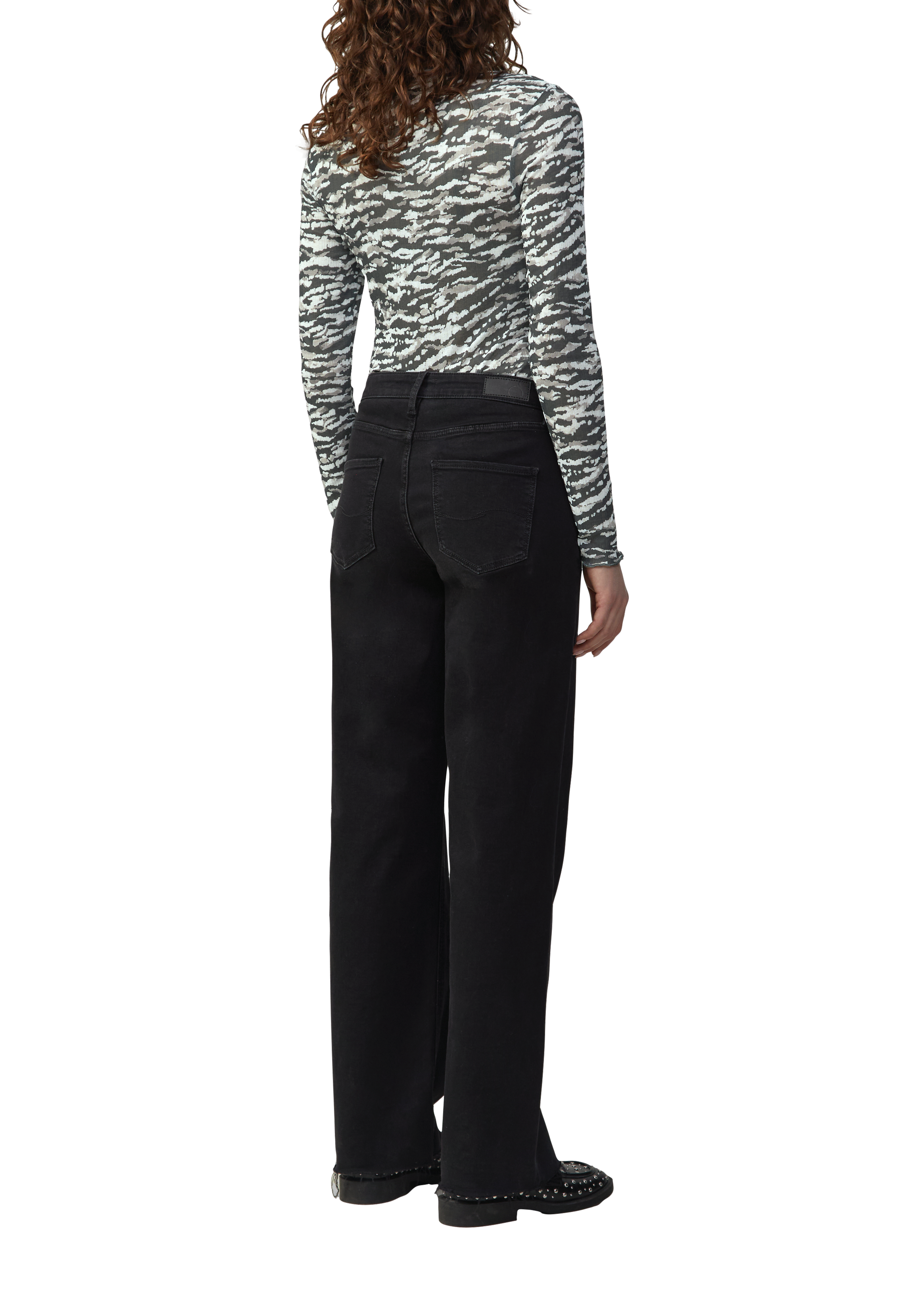 S.Oliver Longsleeve Aus Lyocell – Leicht Durchscheinend Mit Schmaler Passform