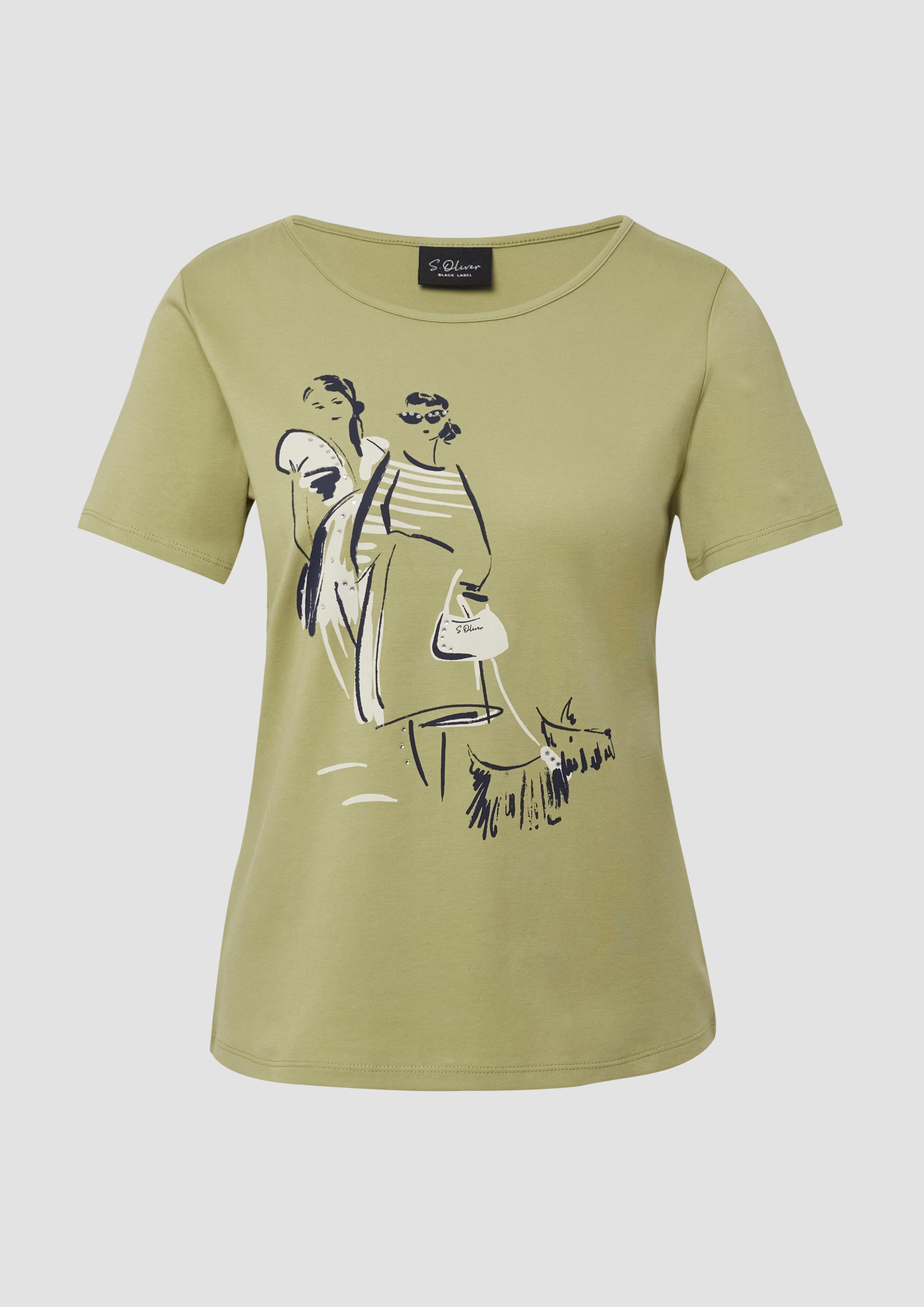 T-Shirt in 75D0 & 02D0