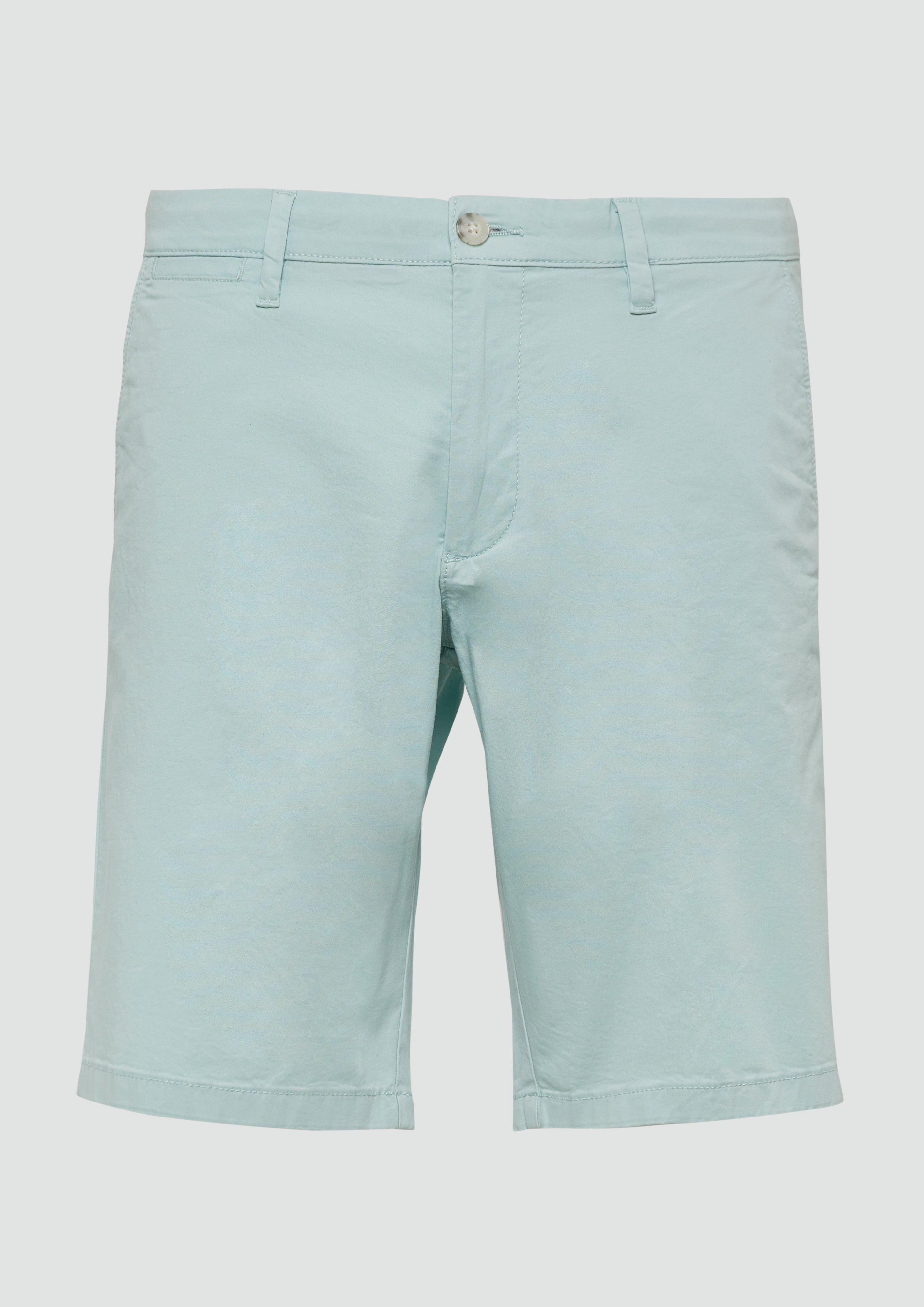 s.Oliver - Phoenix: Chino-Shorts aus Baumwollstretch, Herren, türkis