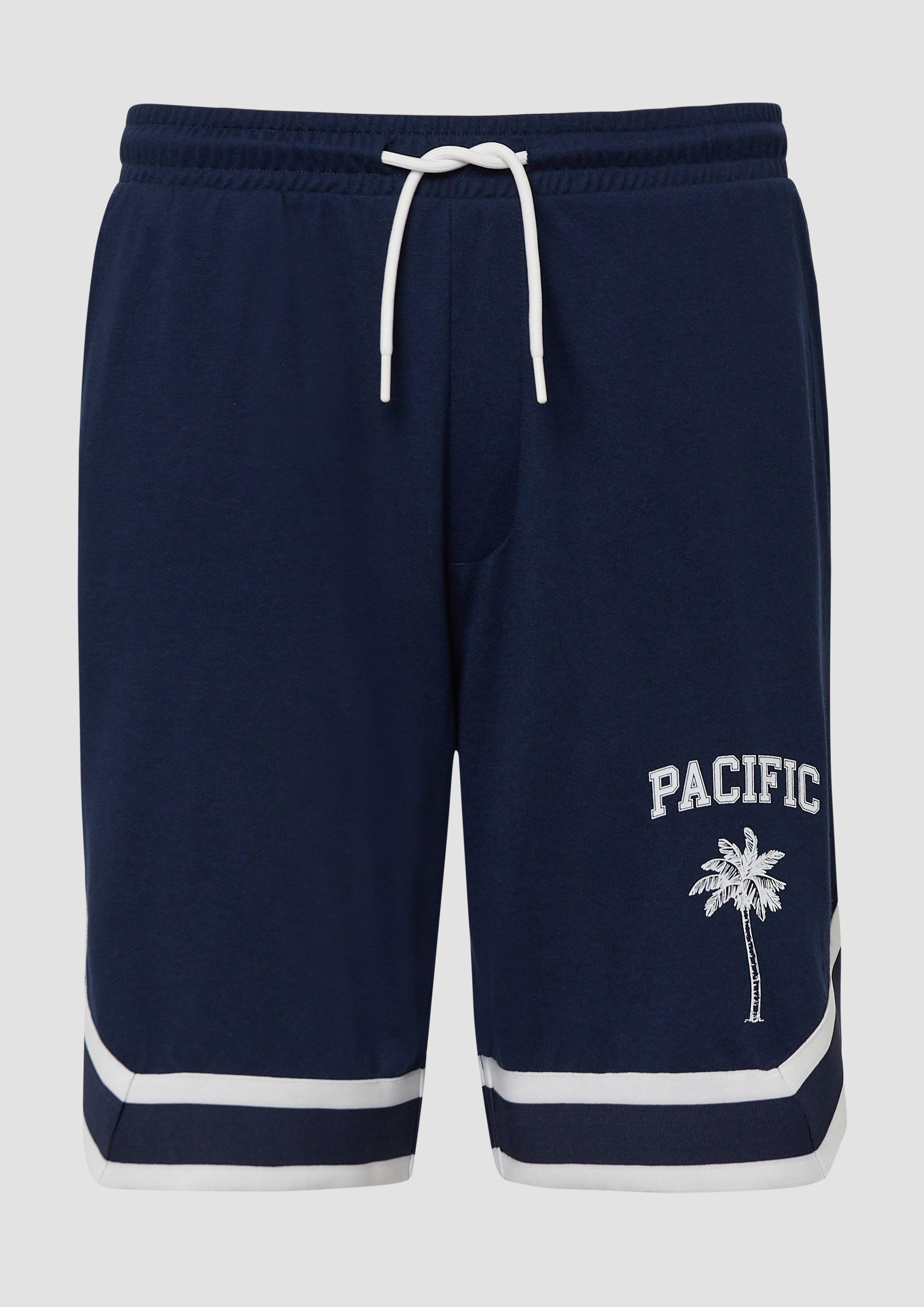 s.Oliver - Detroit: Performance Shorts im Relaxed Fit, Herren, blau