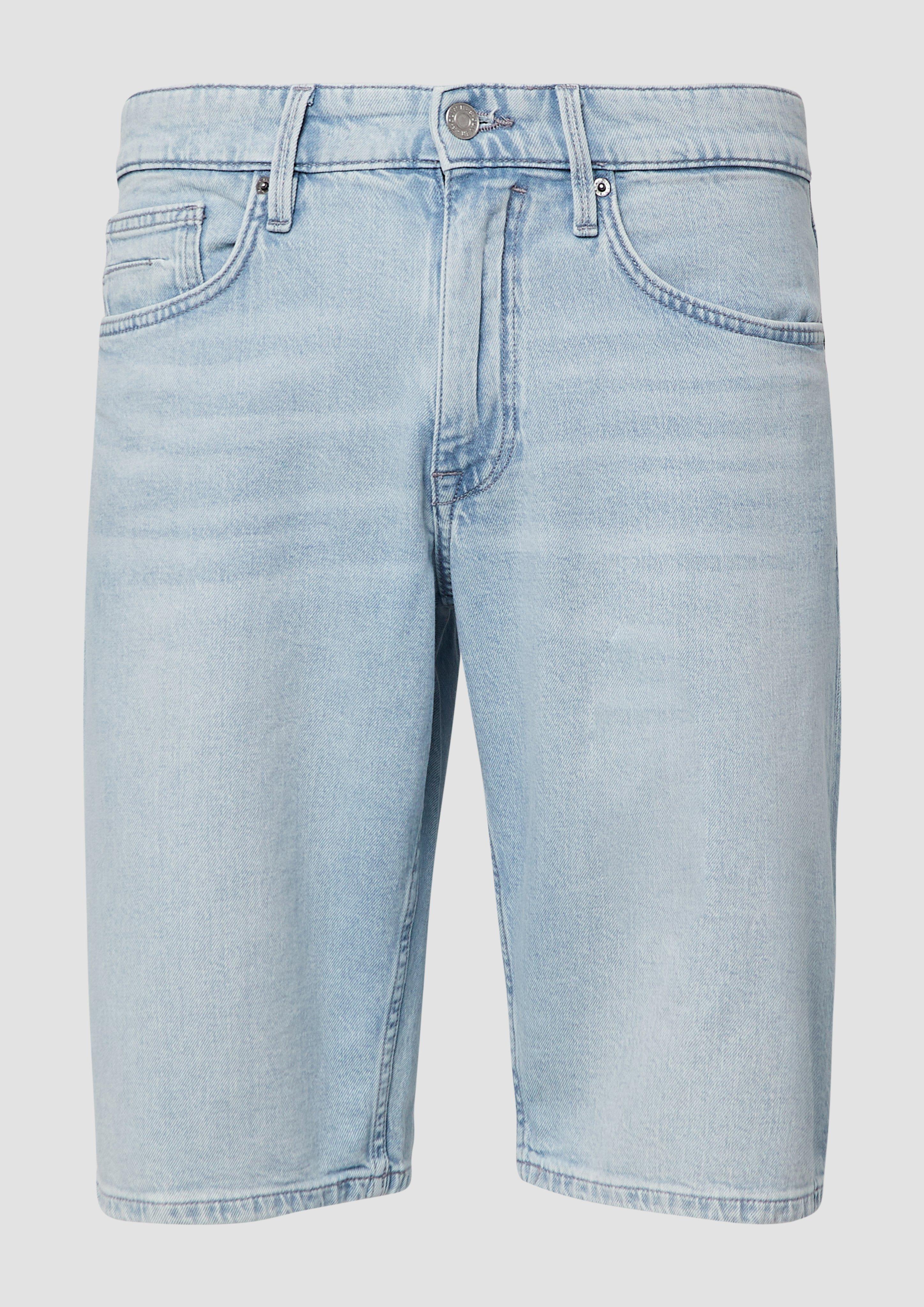s.Oliver - Jeans-Shorts / Regular Fit / Mid Rise, Herren, blau