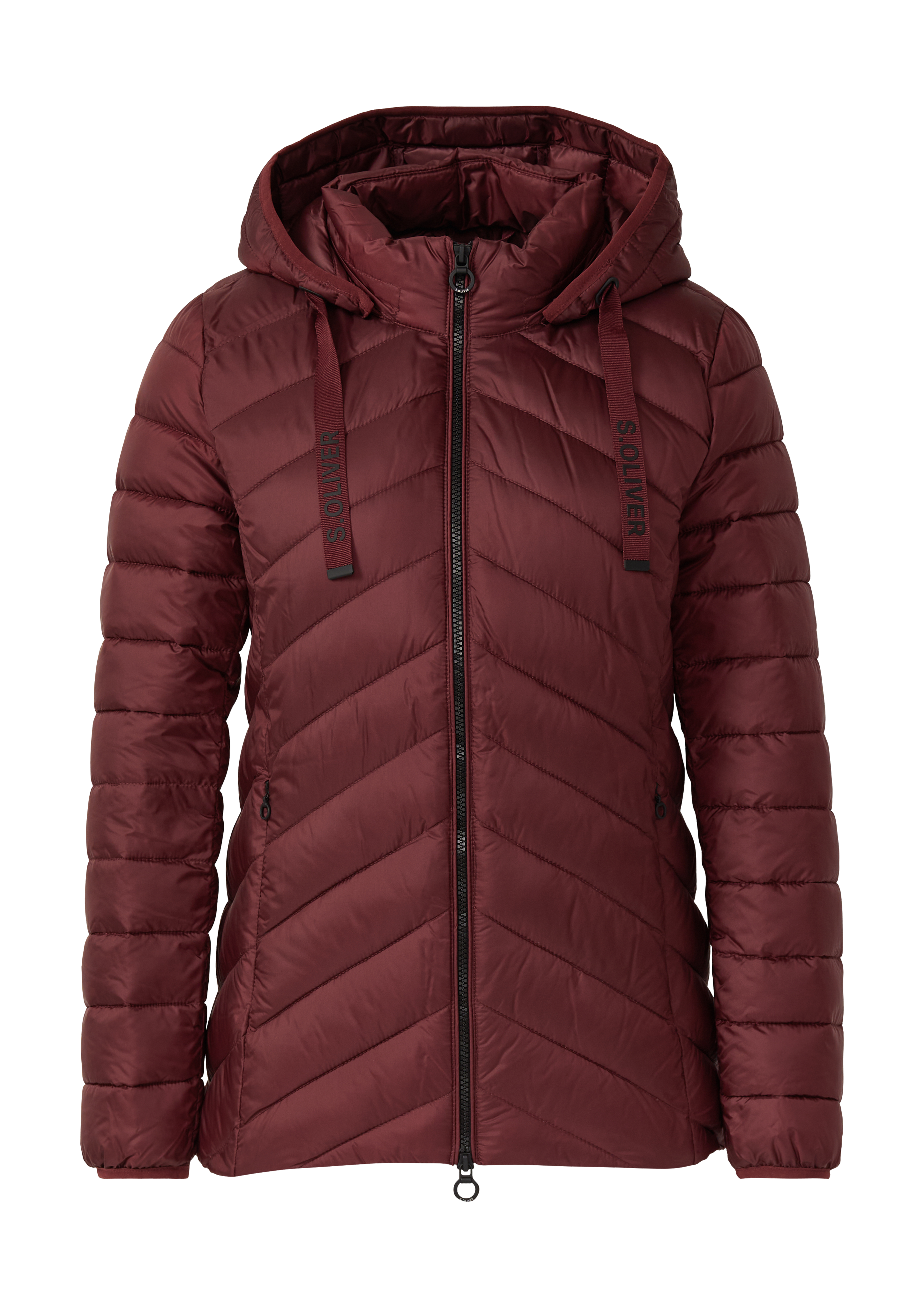 Puffer Jacket Jacke S Oliver Rot Steppjacke Mit Abnehmbarer