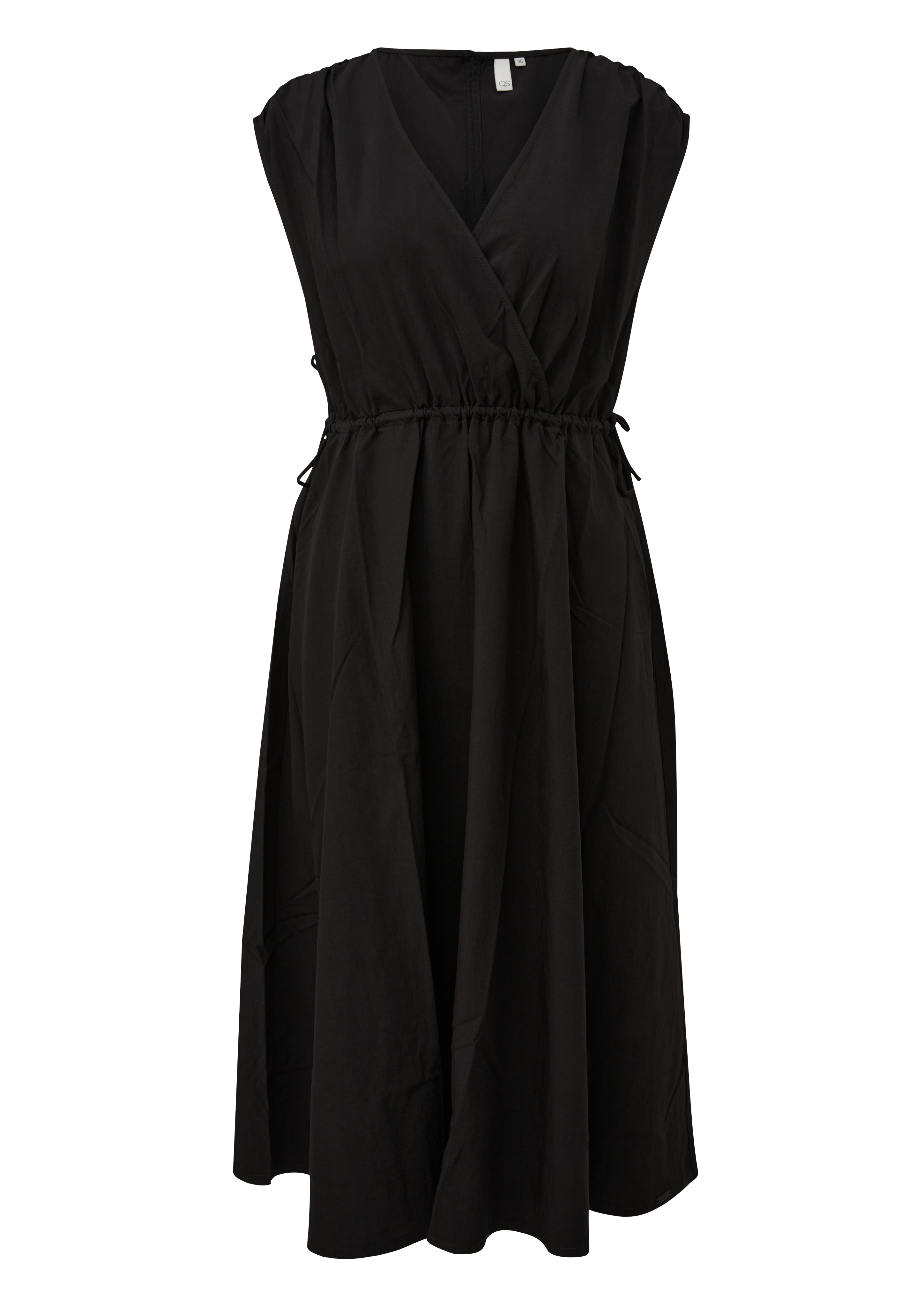 Midikleid mit Tunnelzug in der Taille