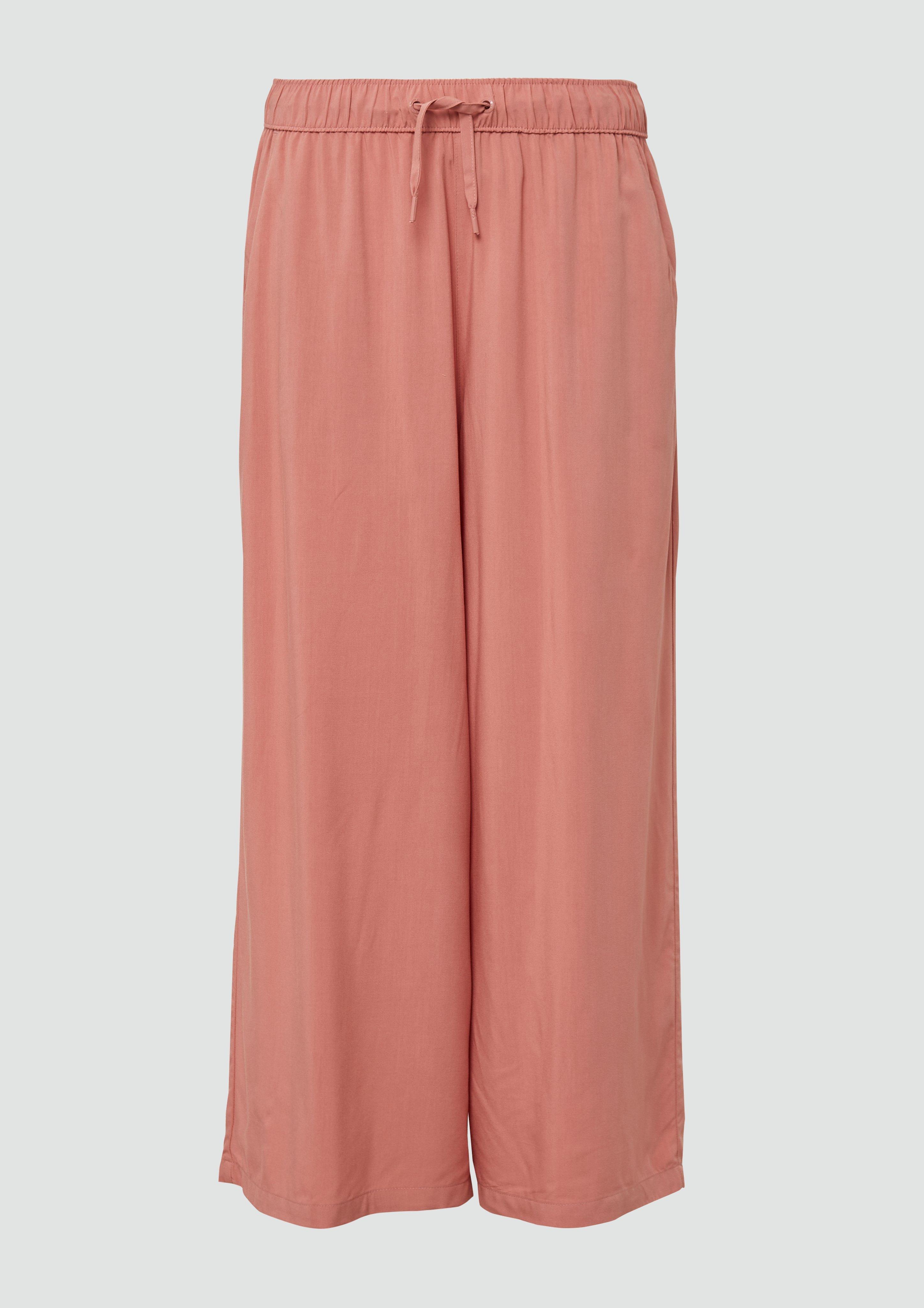 QS - Culotte aus Viskose, Damen, Orange