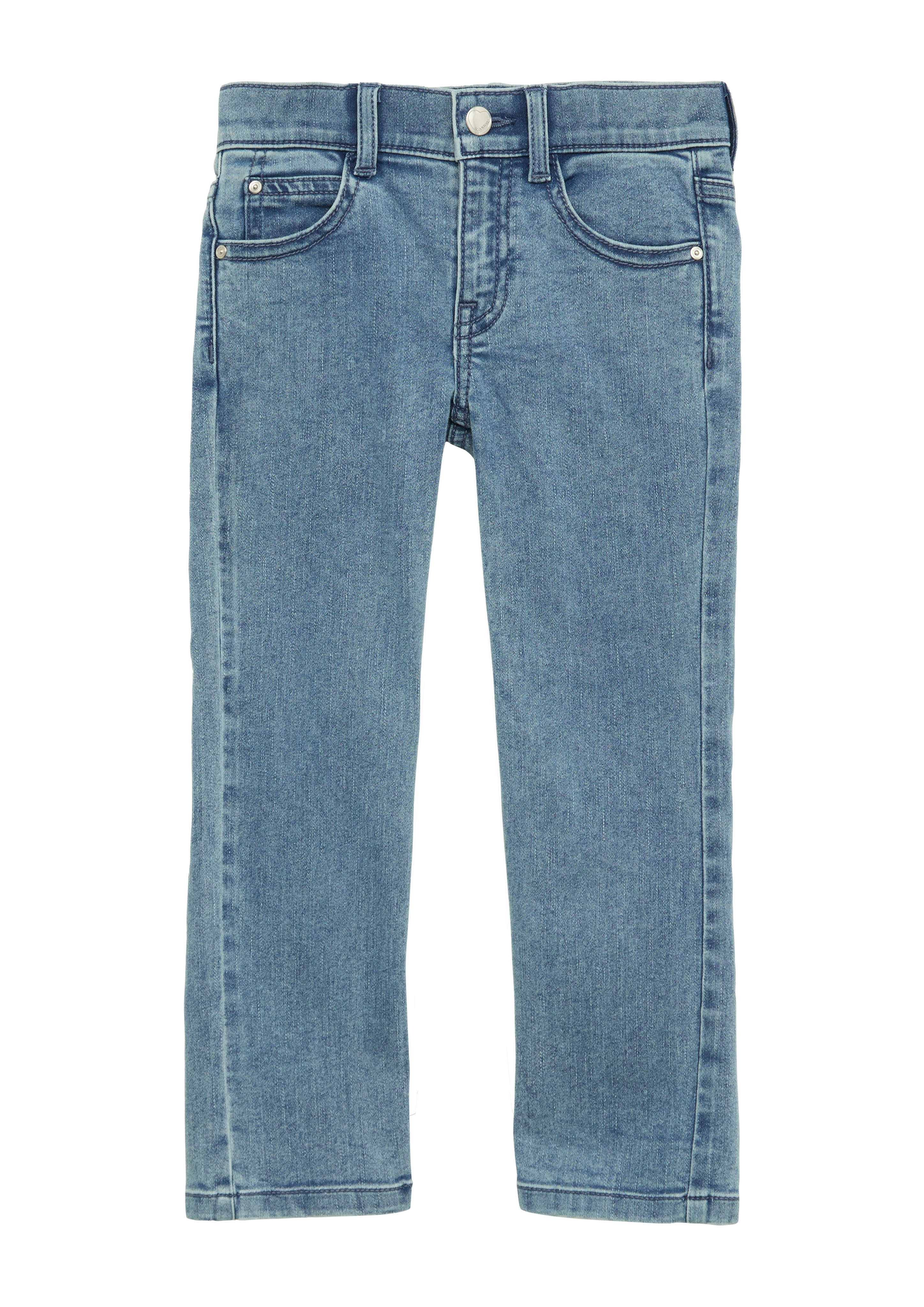 s.Oliver - Jeans / Regular Fit / Mid Rise / Straight Leg / Weitenregulierung innen, Kinder, blau