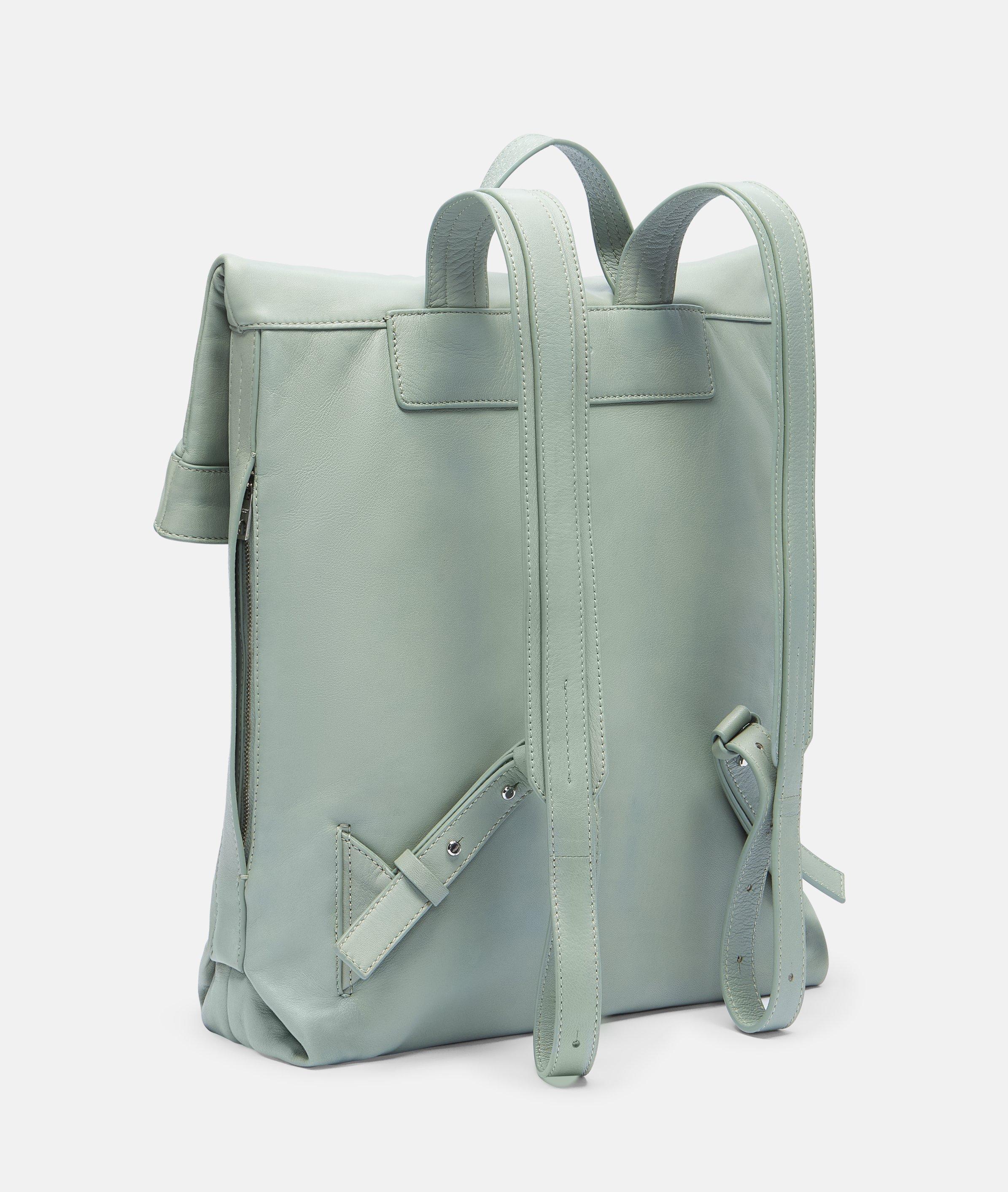 Thumbnail - Liebeskind Berlin - Rucksack aus weichem Schafsleder -  grün