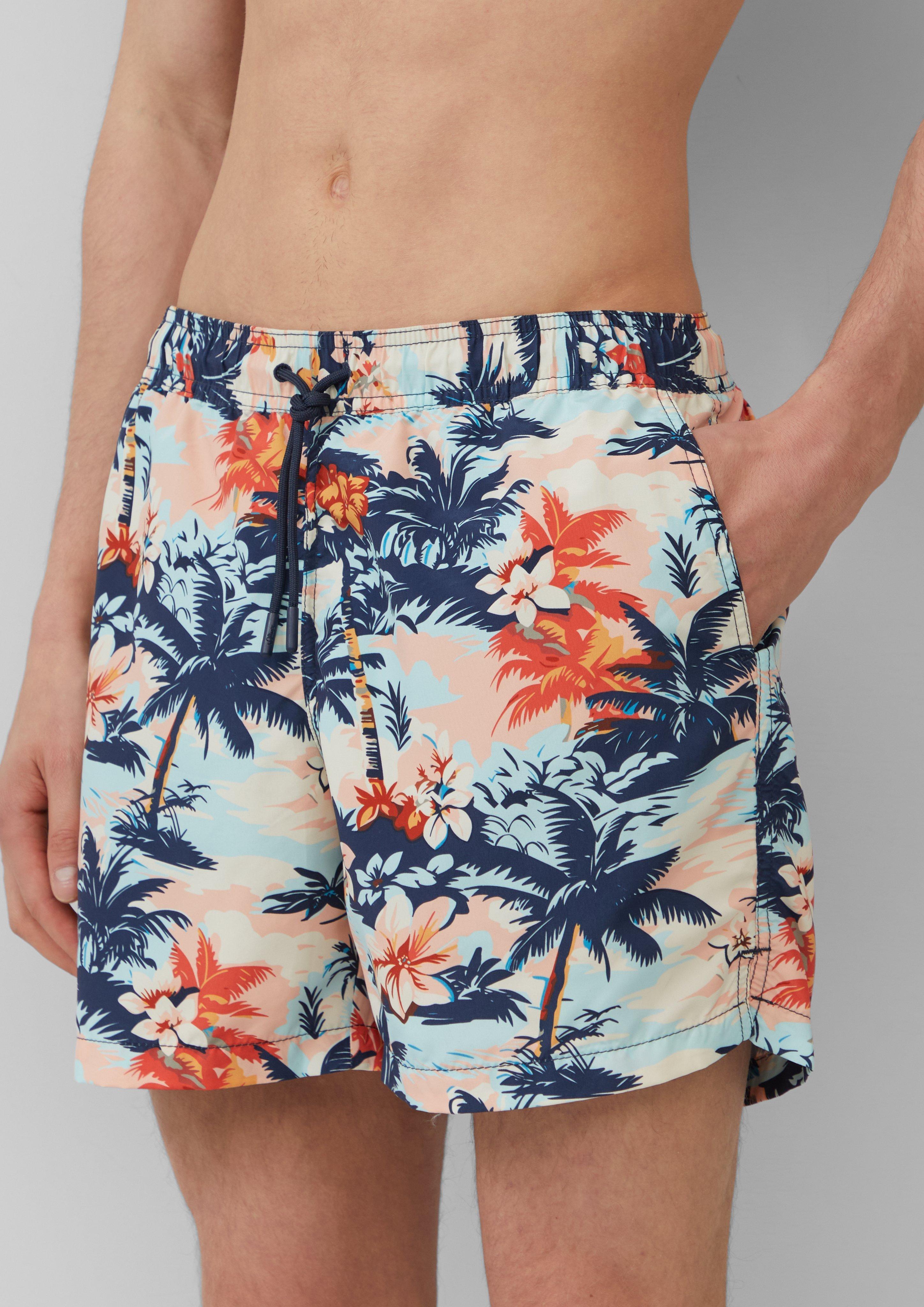 Short de bain in 65A2, 58A3, 78A9 & 58A9