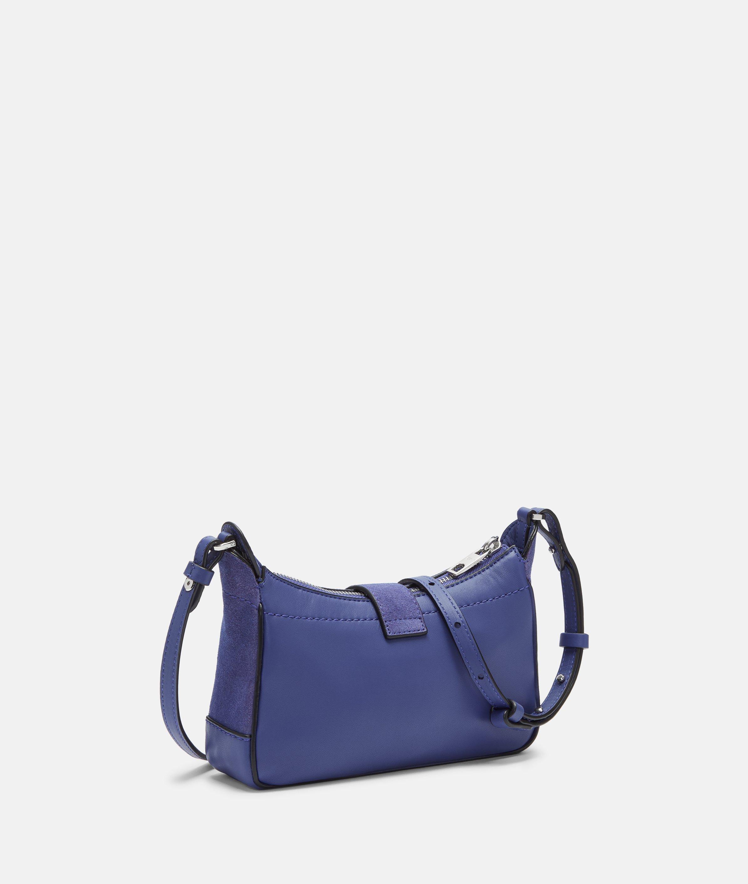 Ren tas S in paars, bruin, olijfgroen & zwart