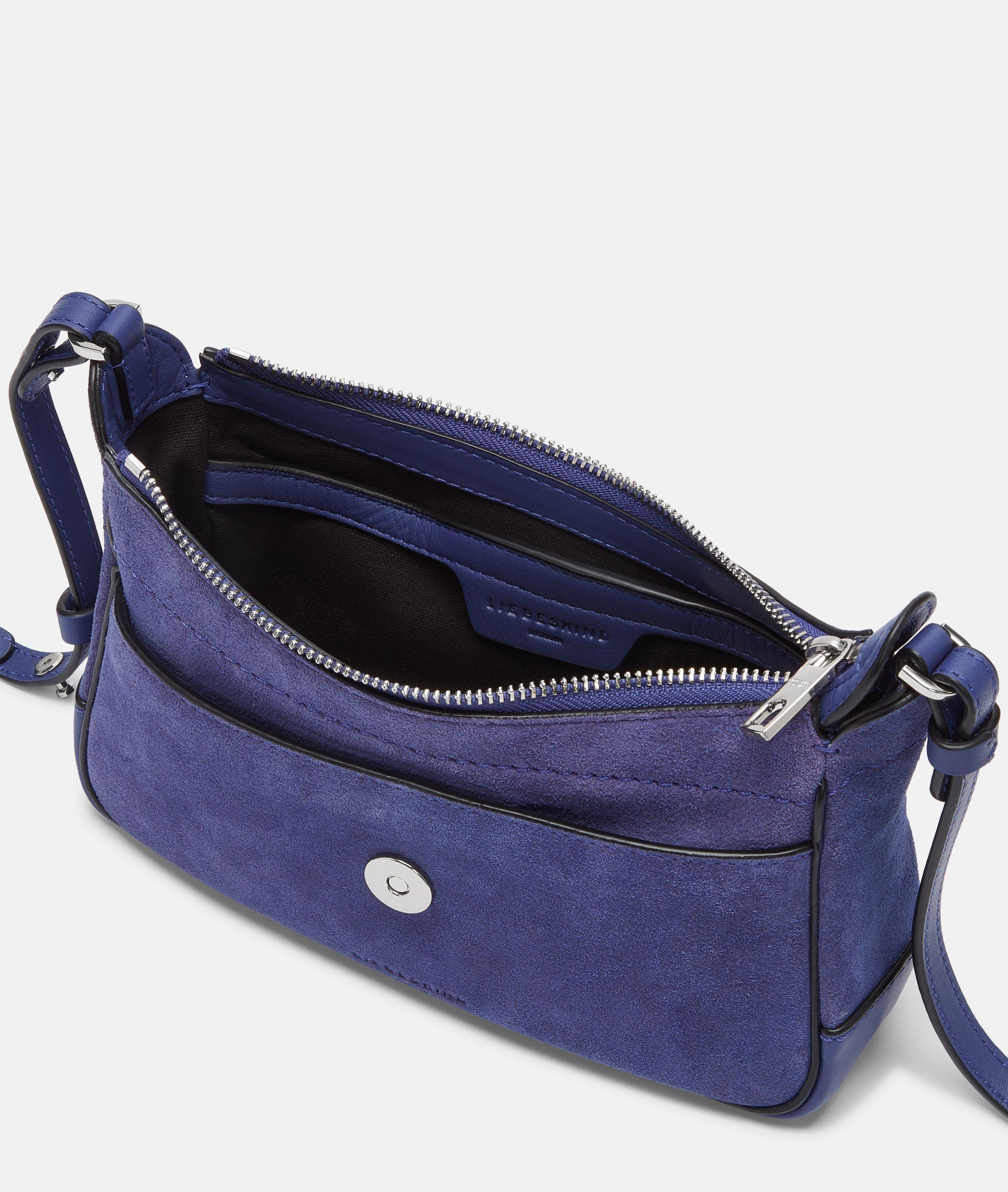 Ren tas S in paars, bruin, olijfgroen & zwart