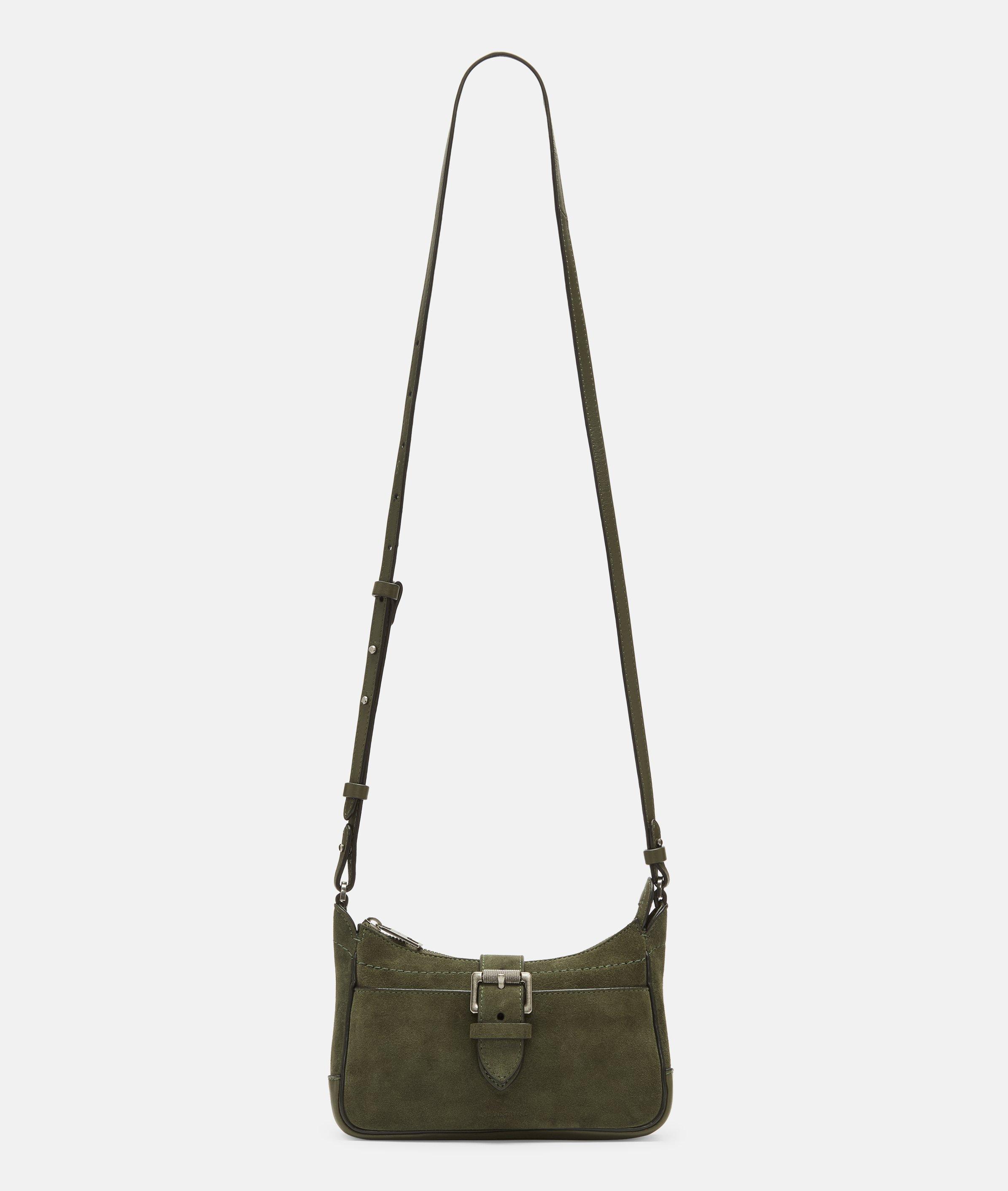 Ren Crossbody S in olive, lila, braun & schwarz