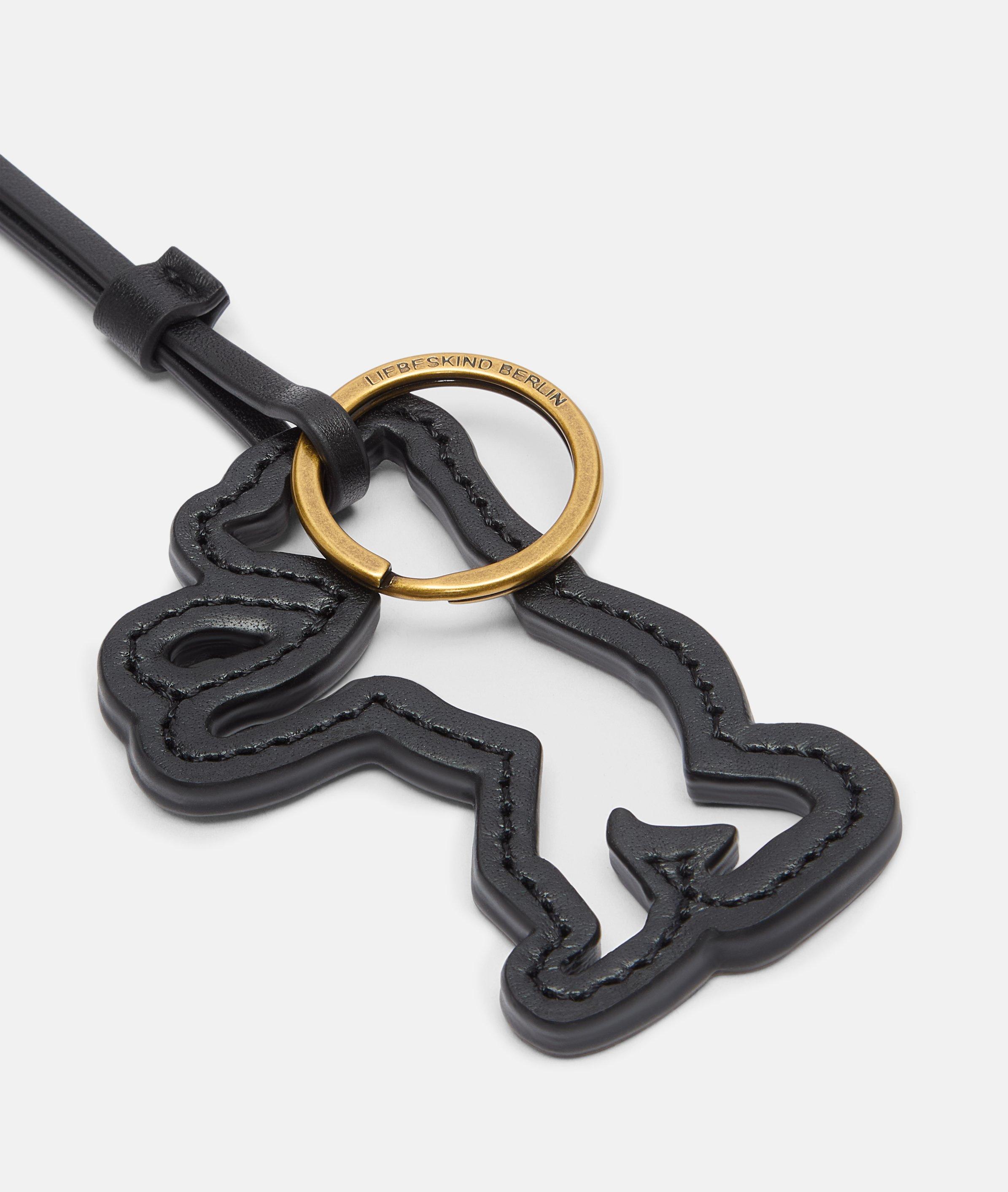 Pendant in black, red, blue & petrol