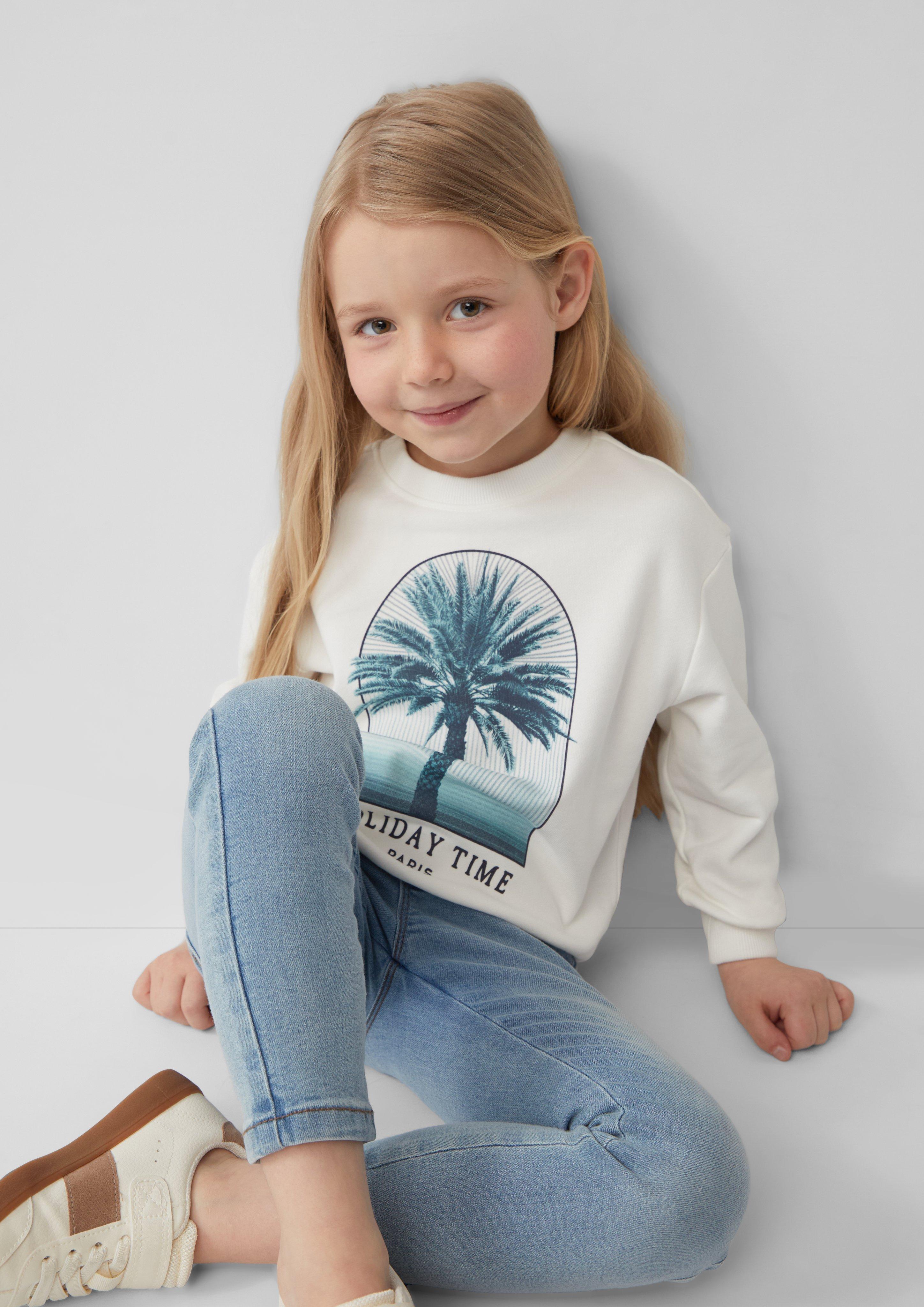 Sweatshirt in 0210 & 6080