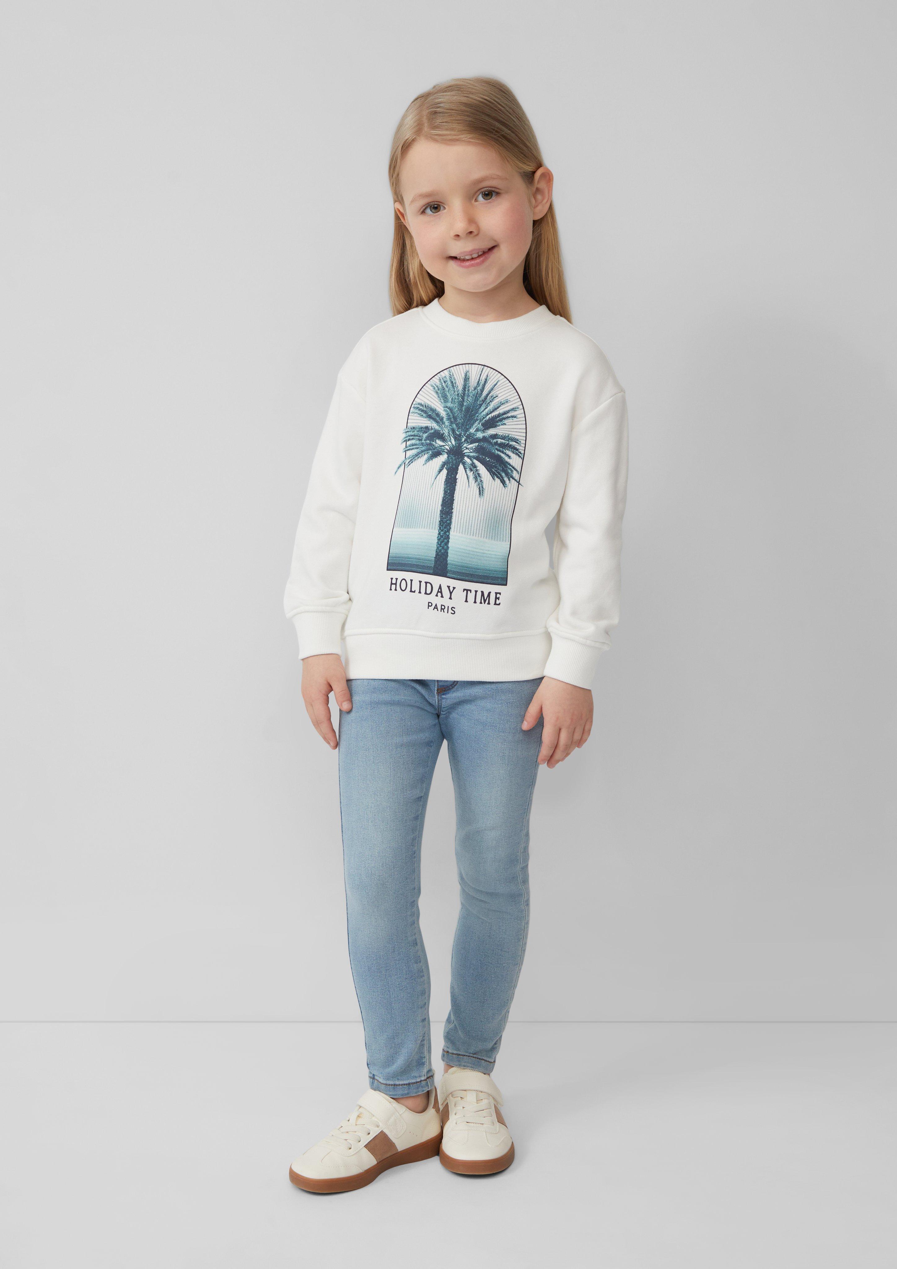 Sweatshirt in 0210 & 6080