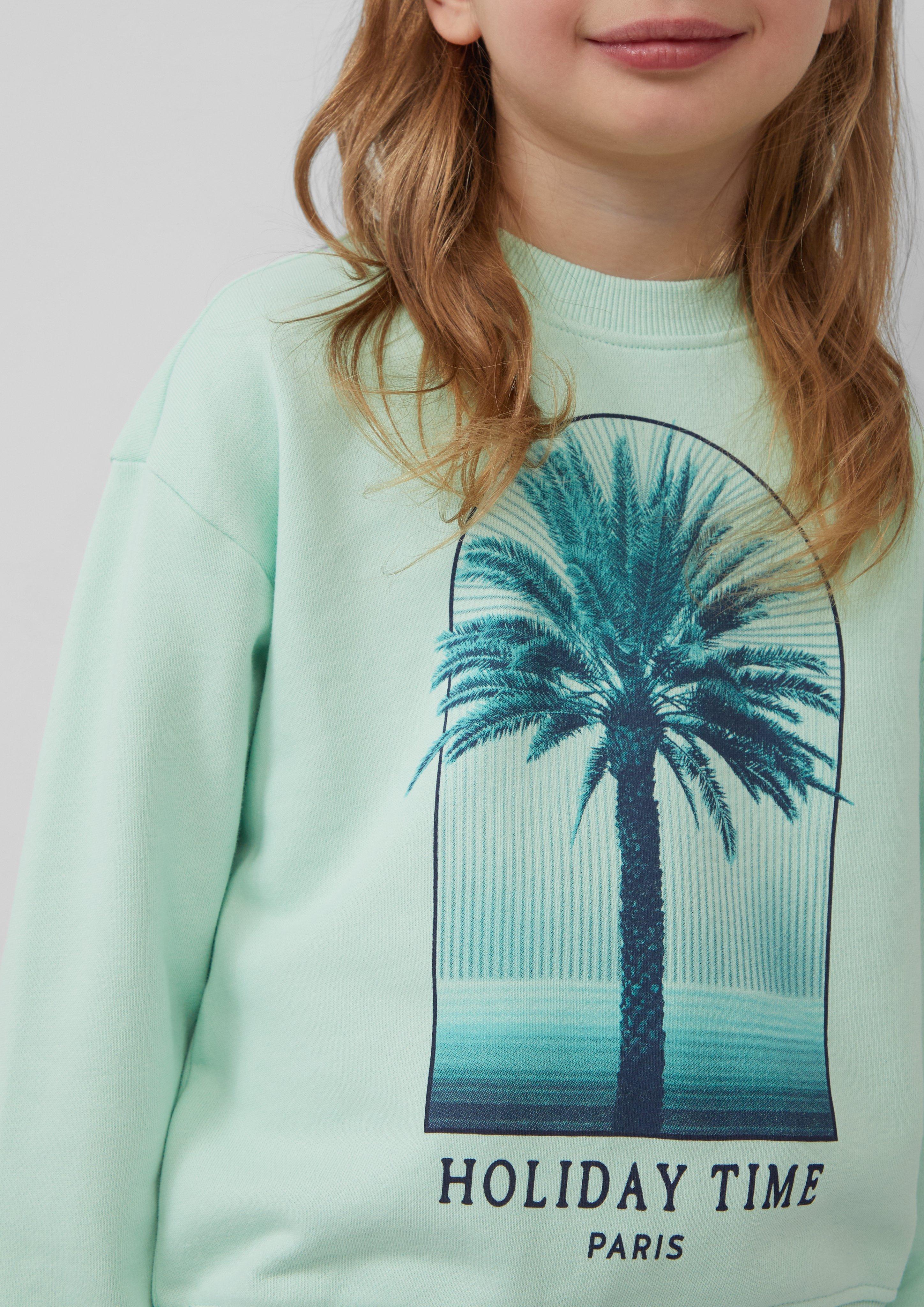 Sweatshirt in 6080 & 0210