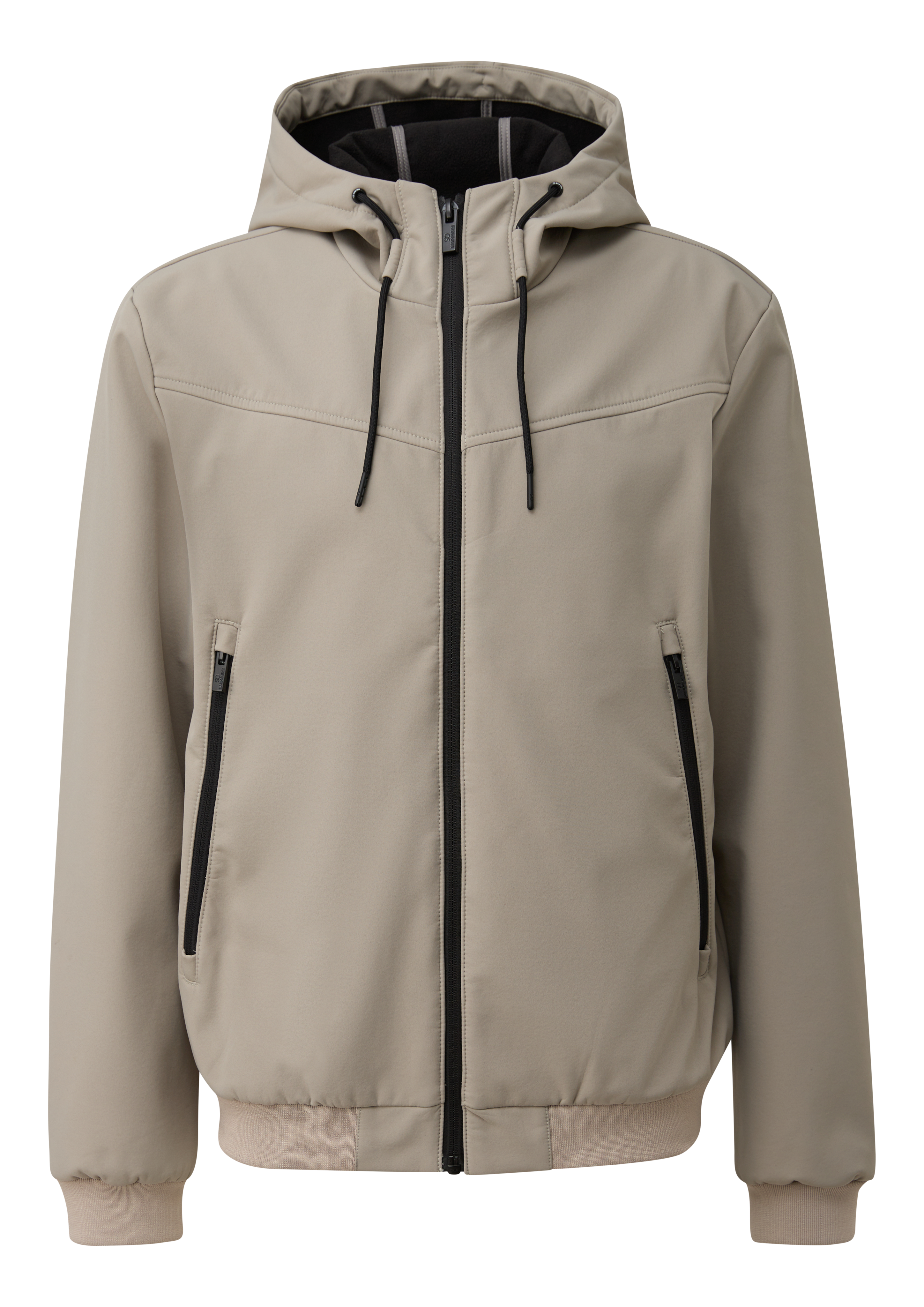 Qs Softshelljacke Mit Reißverschlusstaschen