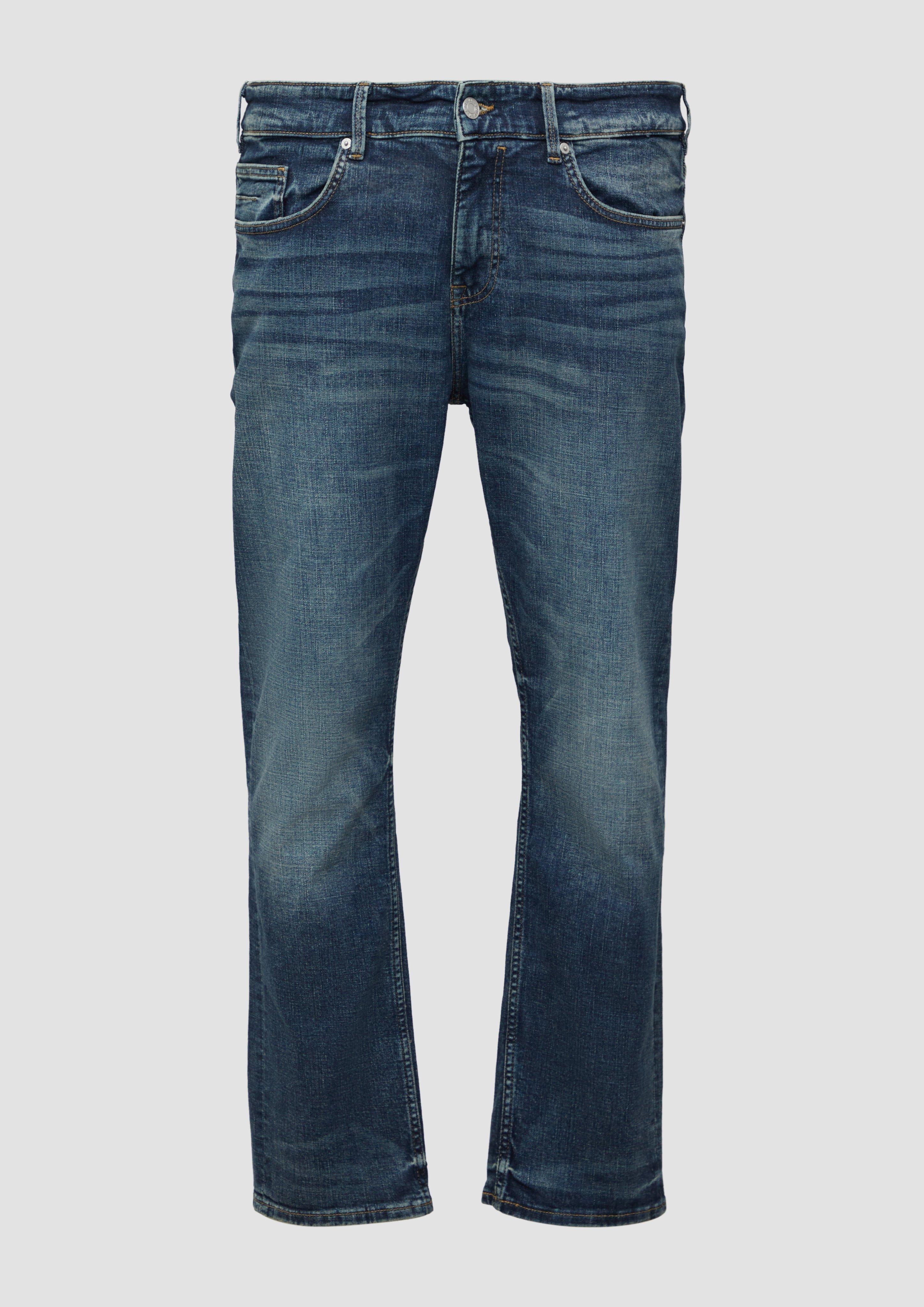 s.Oliver - Jeans Casby / Relaxed Fit / Mid Rise / Straight Leg, Herren, blau