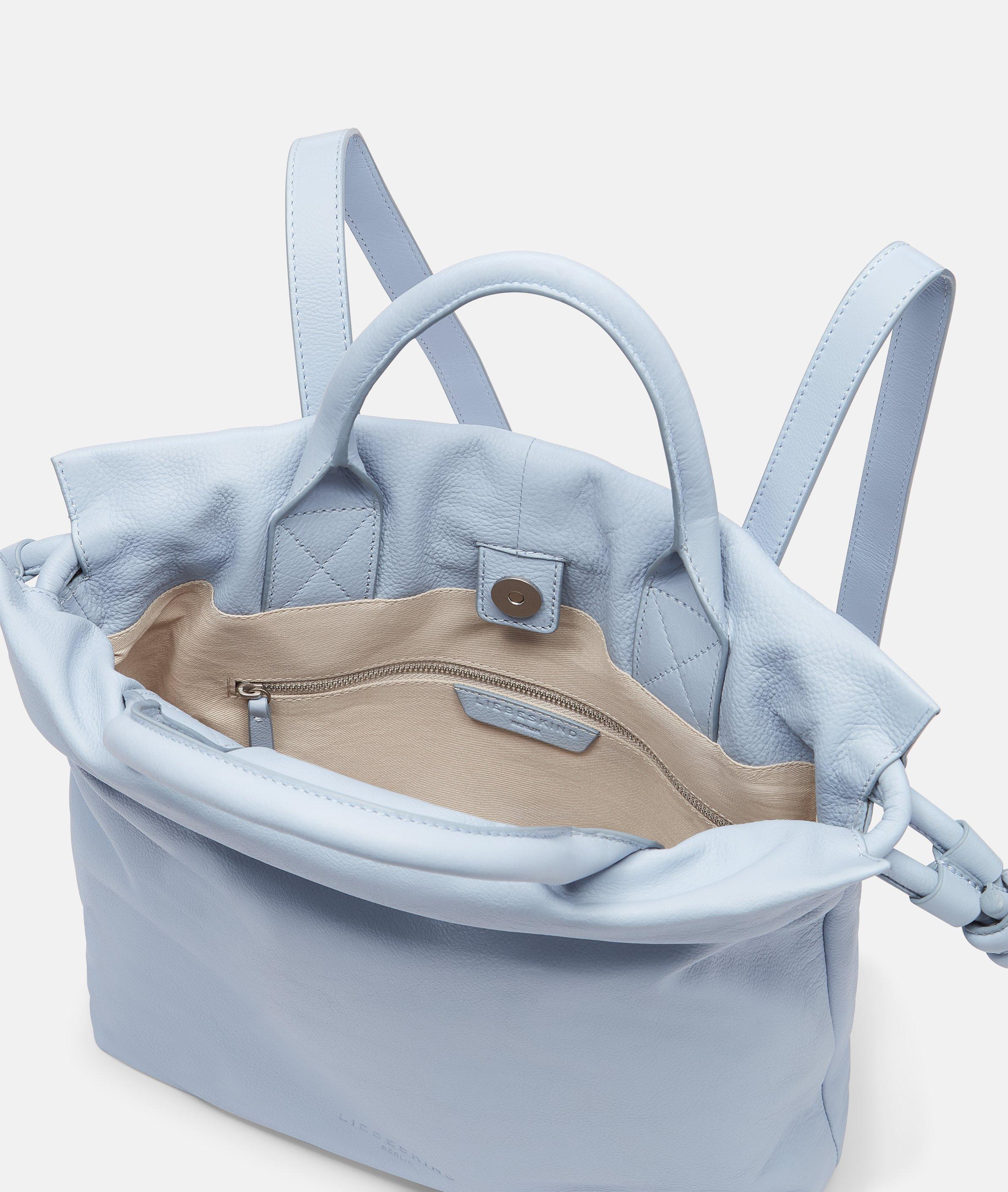 Jillian rugzak S in blauw & olijfgroen