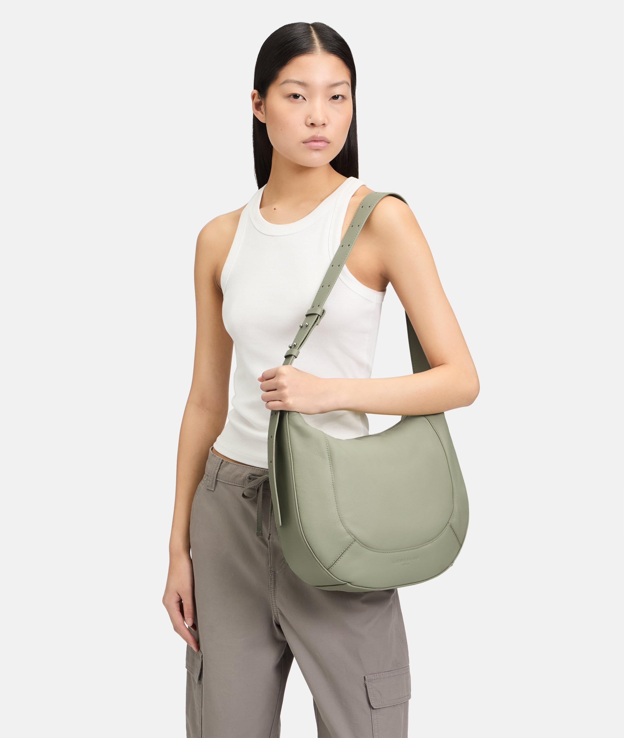 Hobo in olijfgroen & zwart