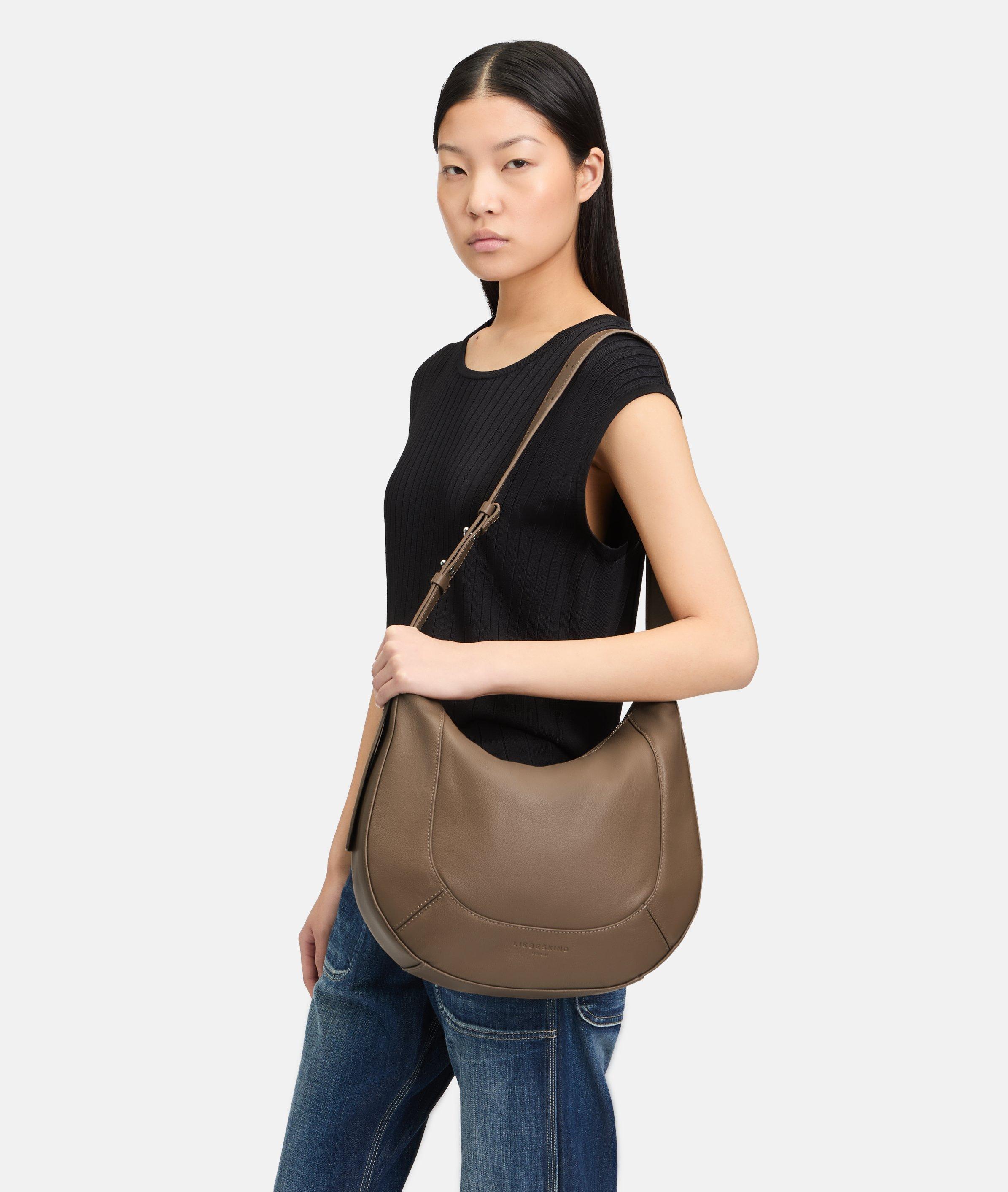 Hobo in bruin & zwart