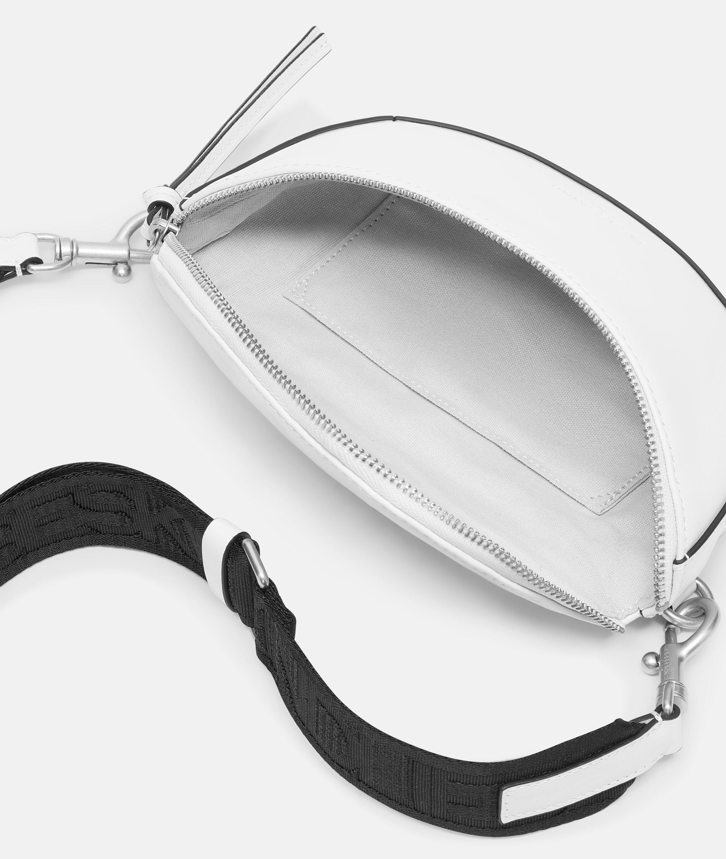 Belt-Bag in white & black