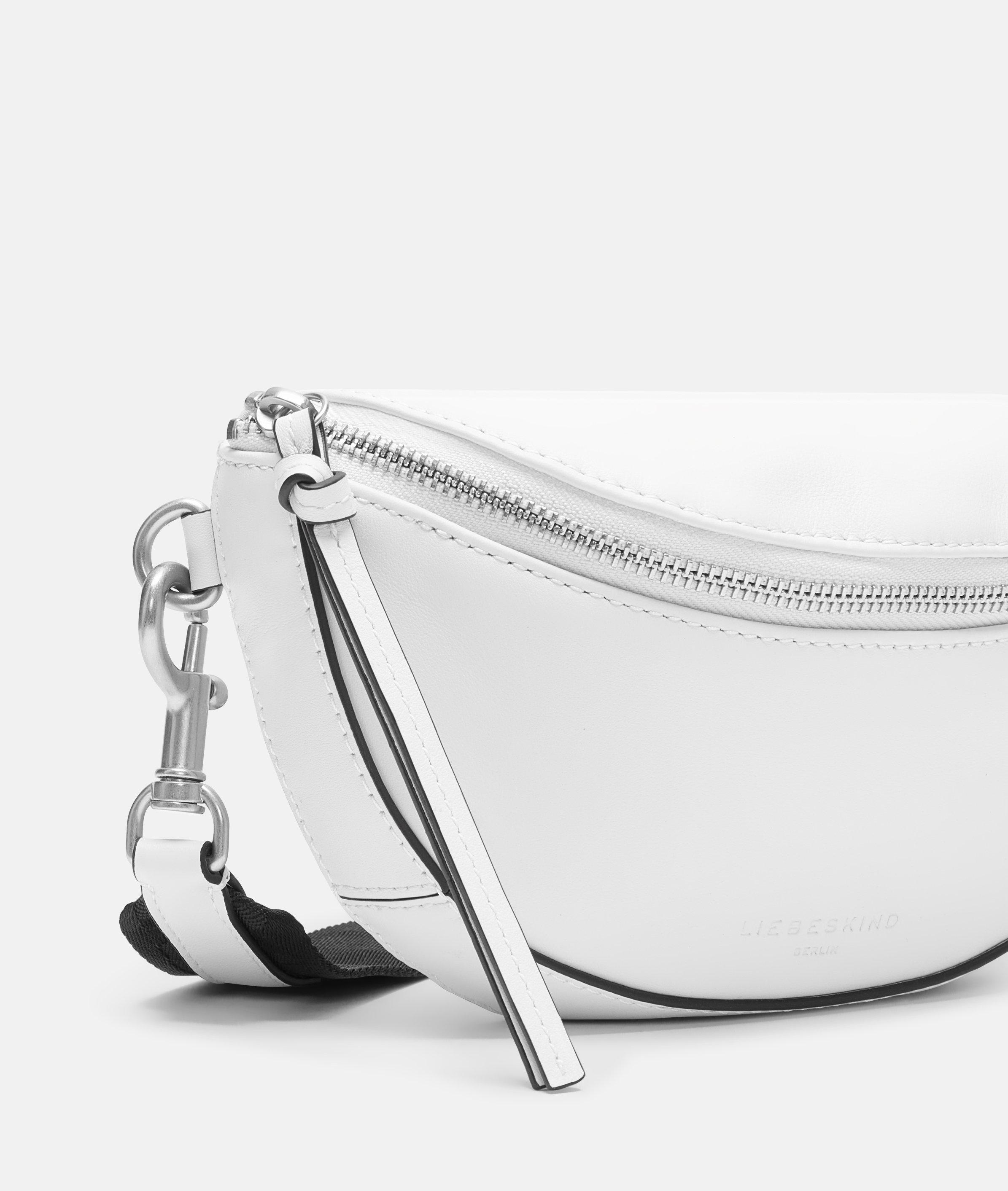 Belt-Bag in white & black