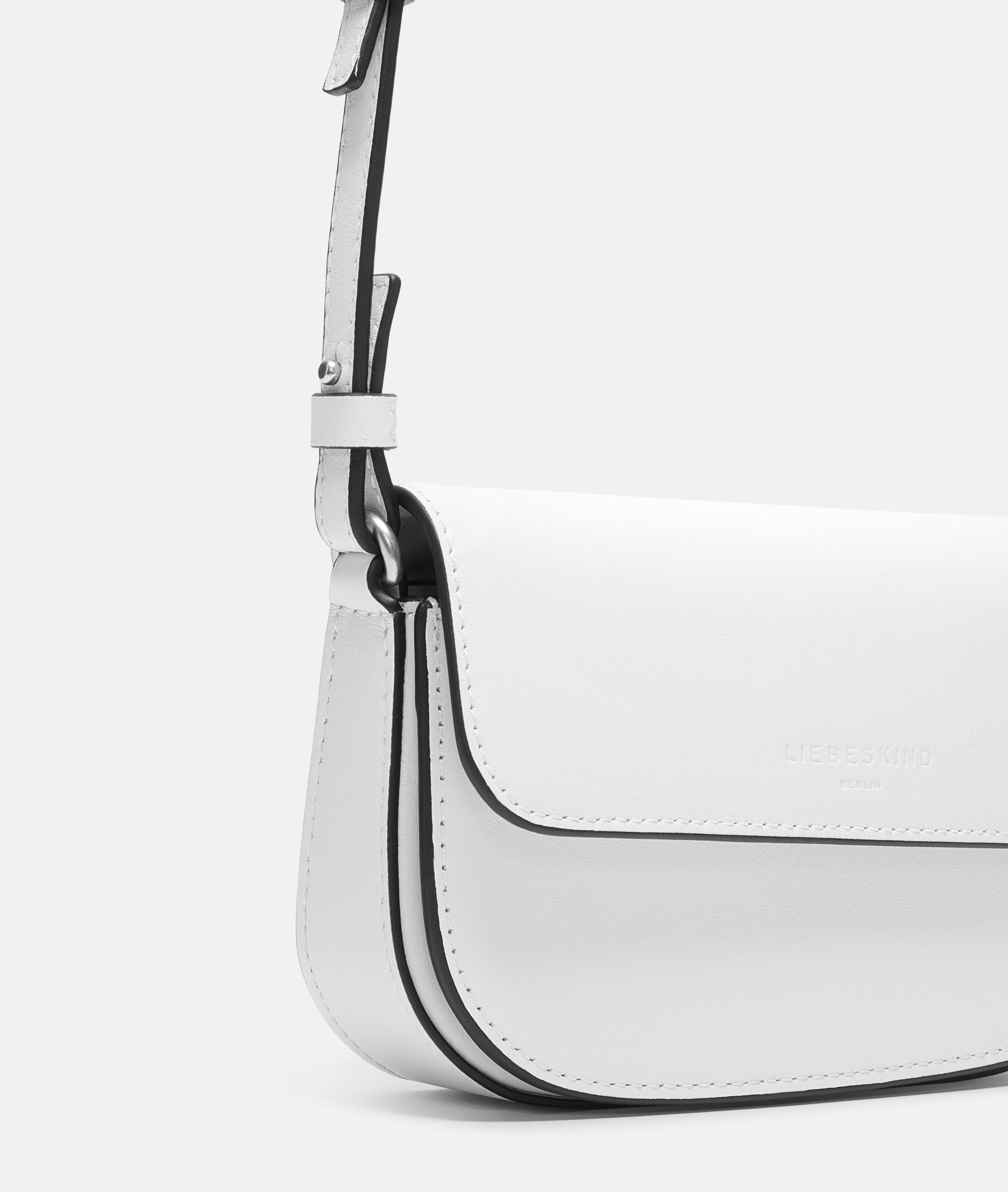 Viktoria Crossbody XS in weiß, braun, schwarz, blau & olive