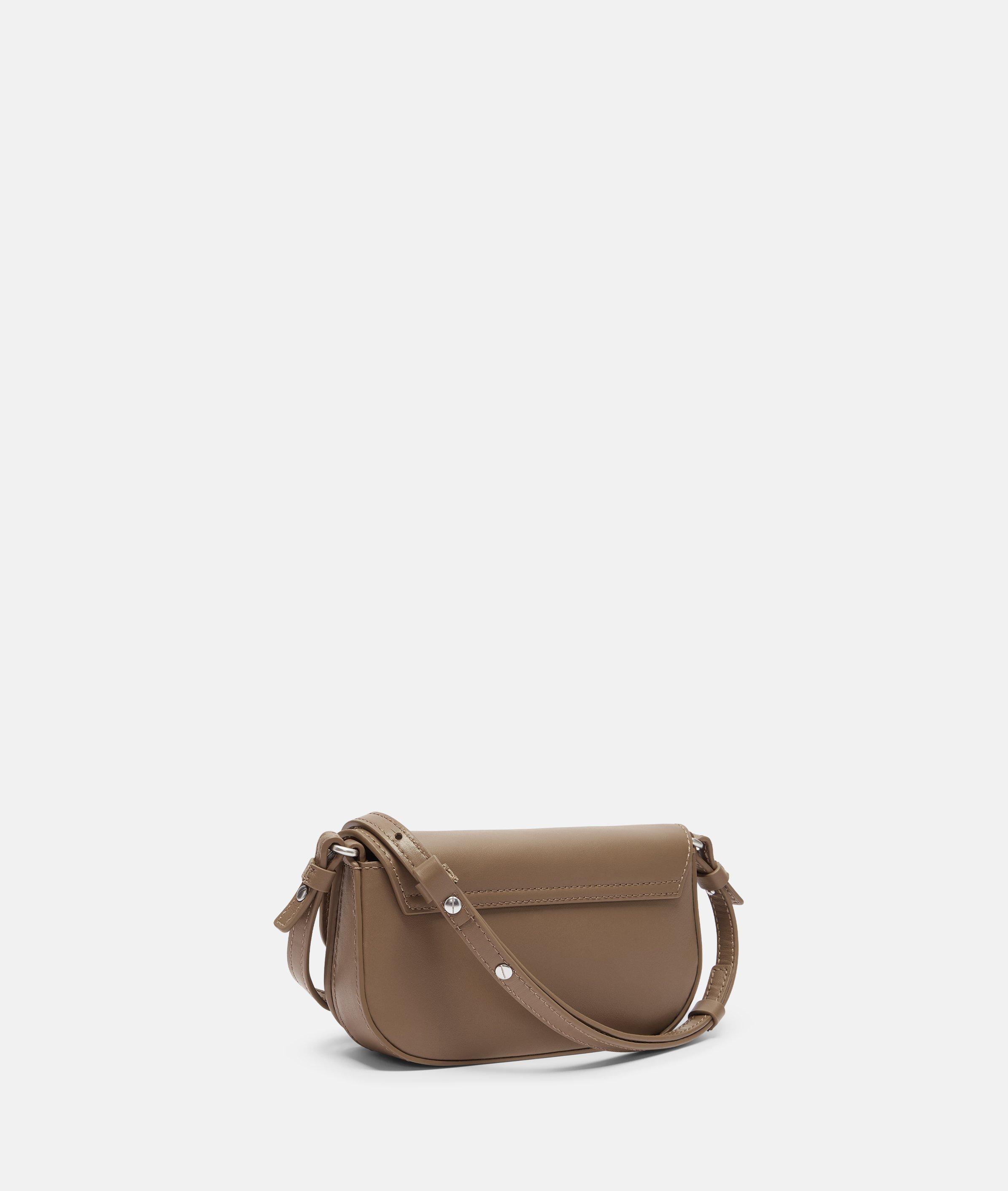 Thumbnail - Liebeskind Berlin - Kleine Crossbody-Bag aus weichem Rindsleder -  braun