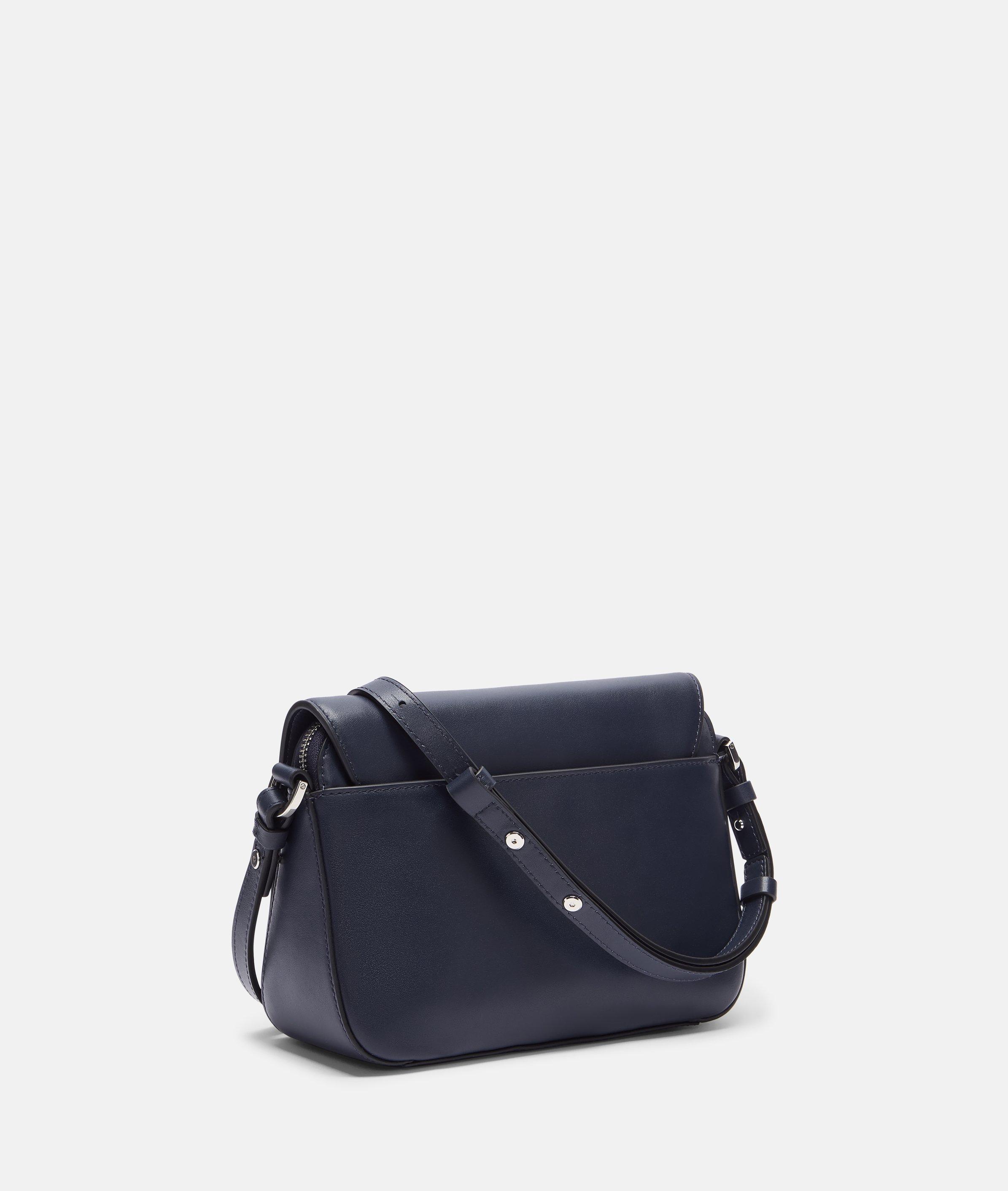 Crossbody in blauw, petrol, rood & zwart