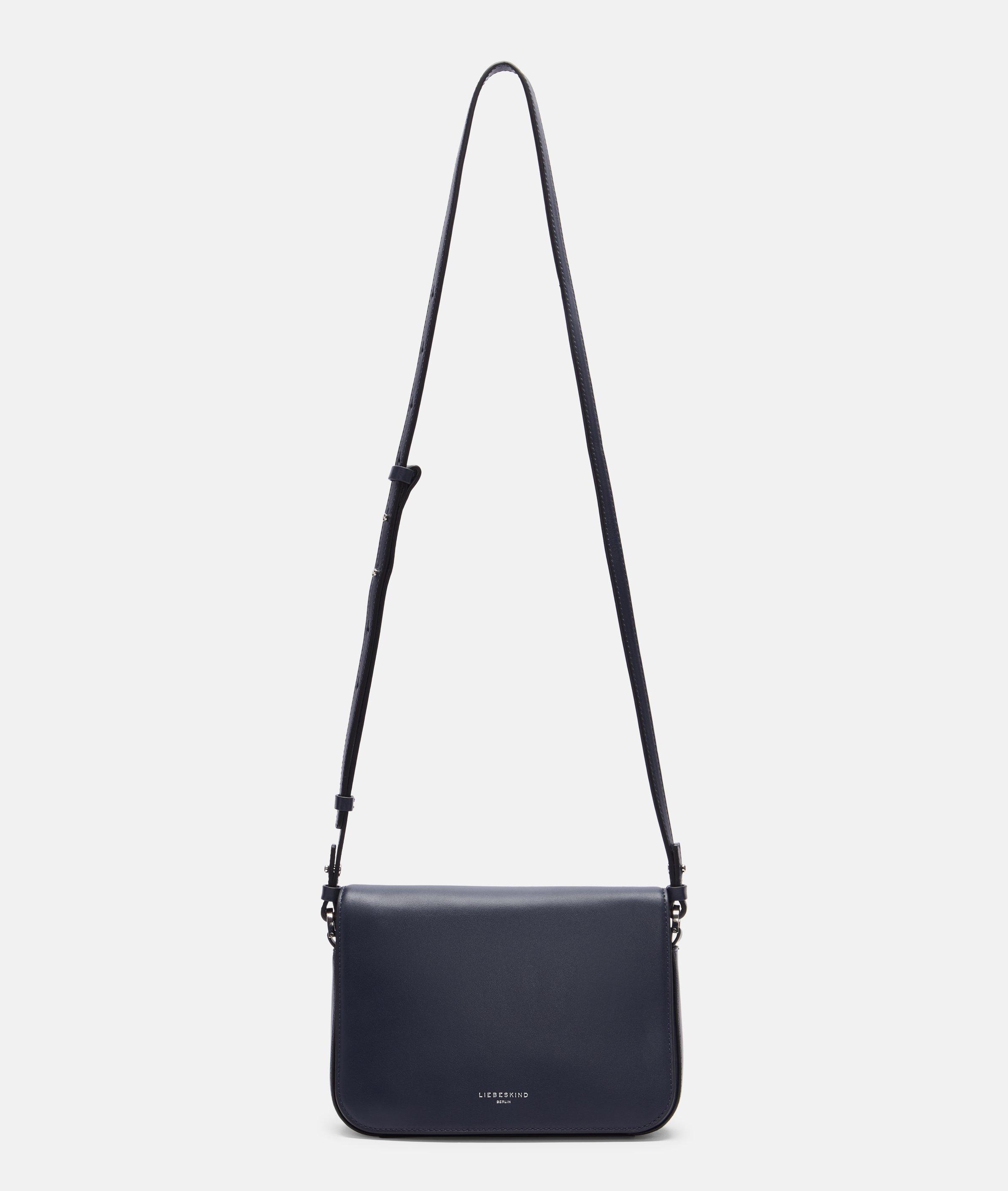 Crossbody in blauw, petrol, rood & zwart