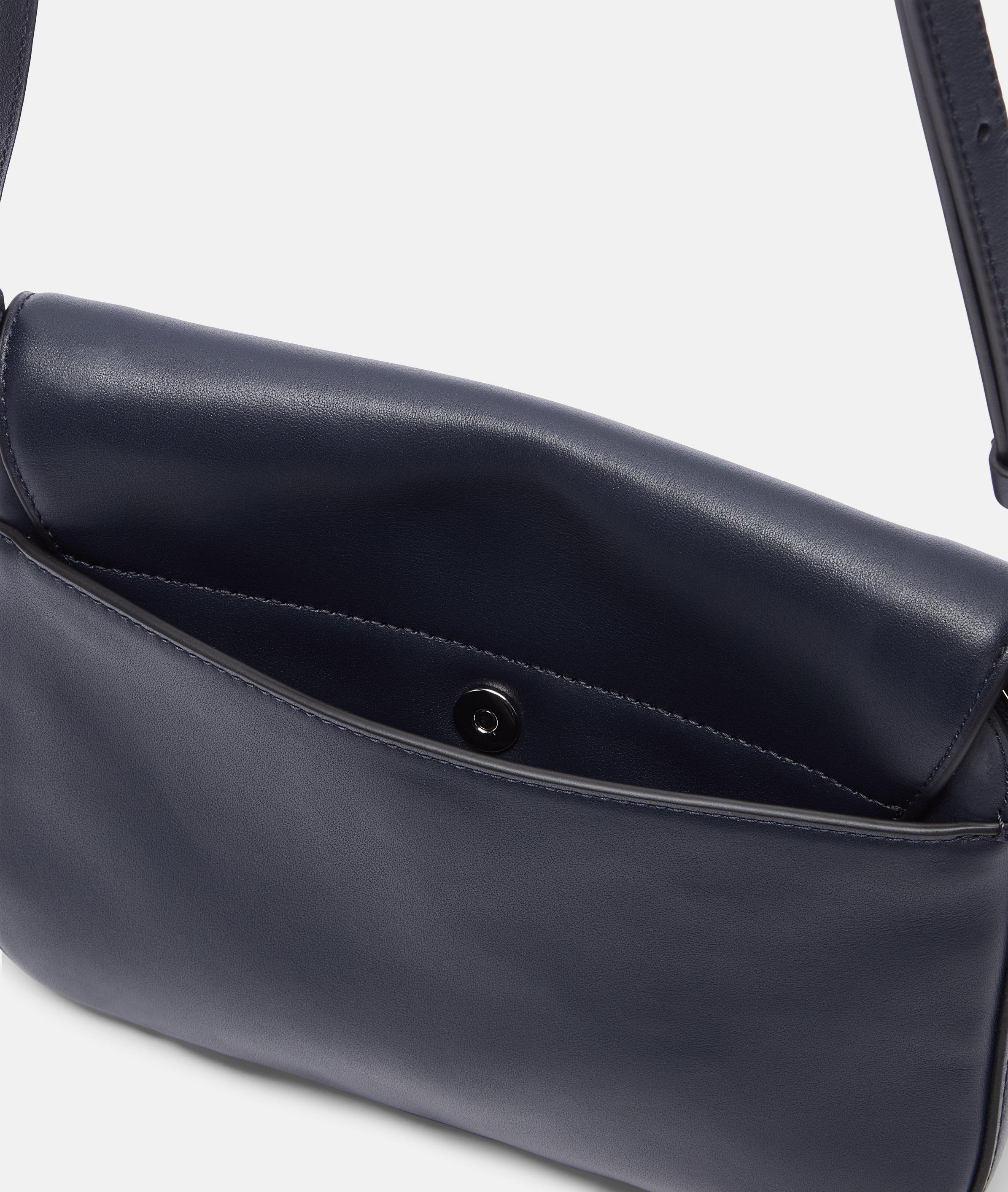 Crossbody in blauw, petrol, rood & zwart