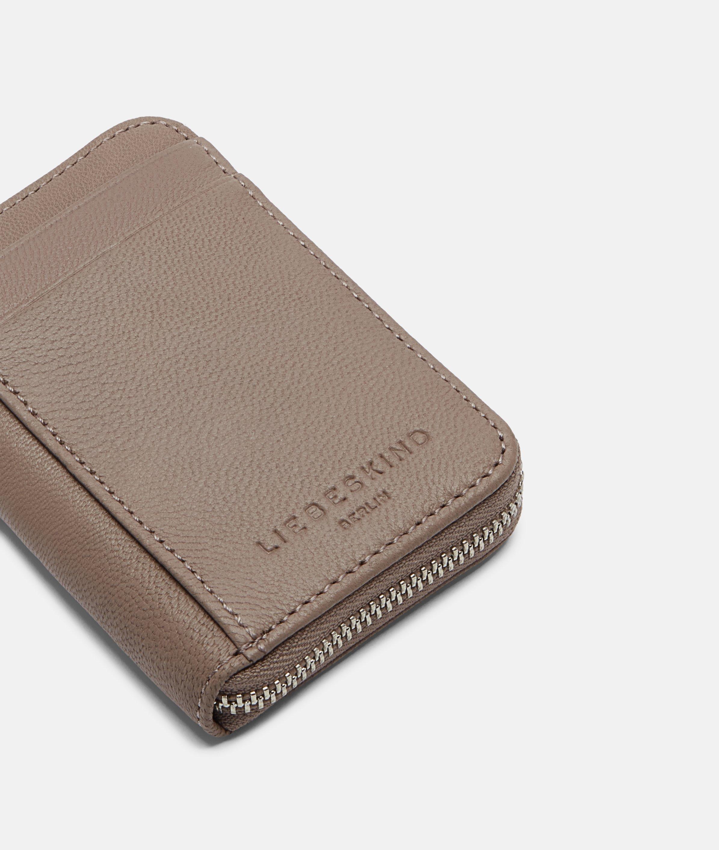 Eliza portemonnee S in bruin, zwart & bruin