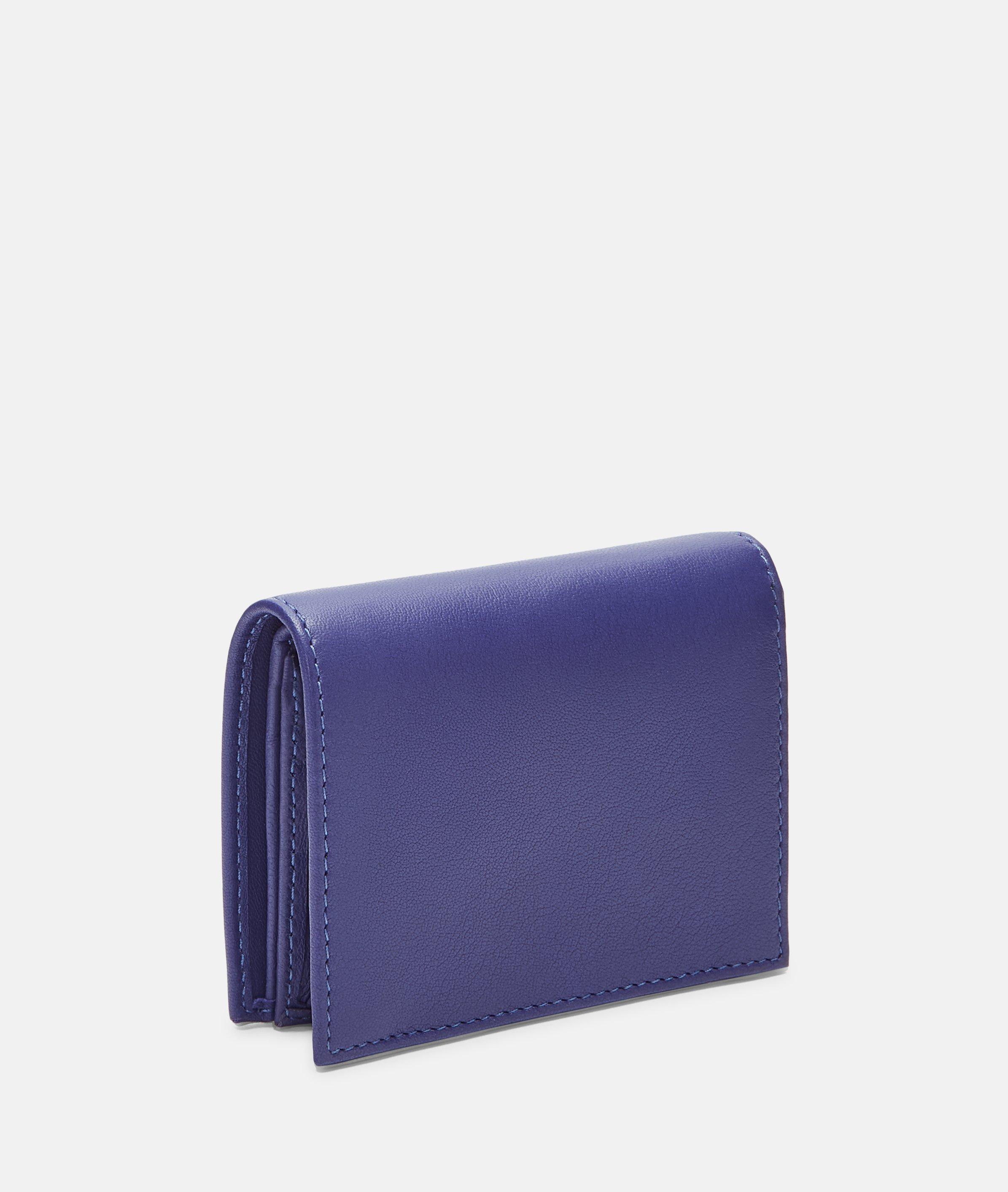 Emilia Geldbörse S in lila, braun, braun, petrol & schwarz