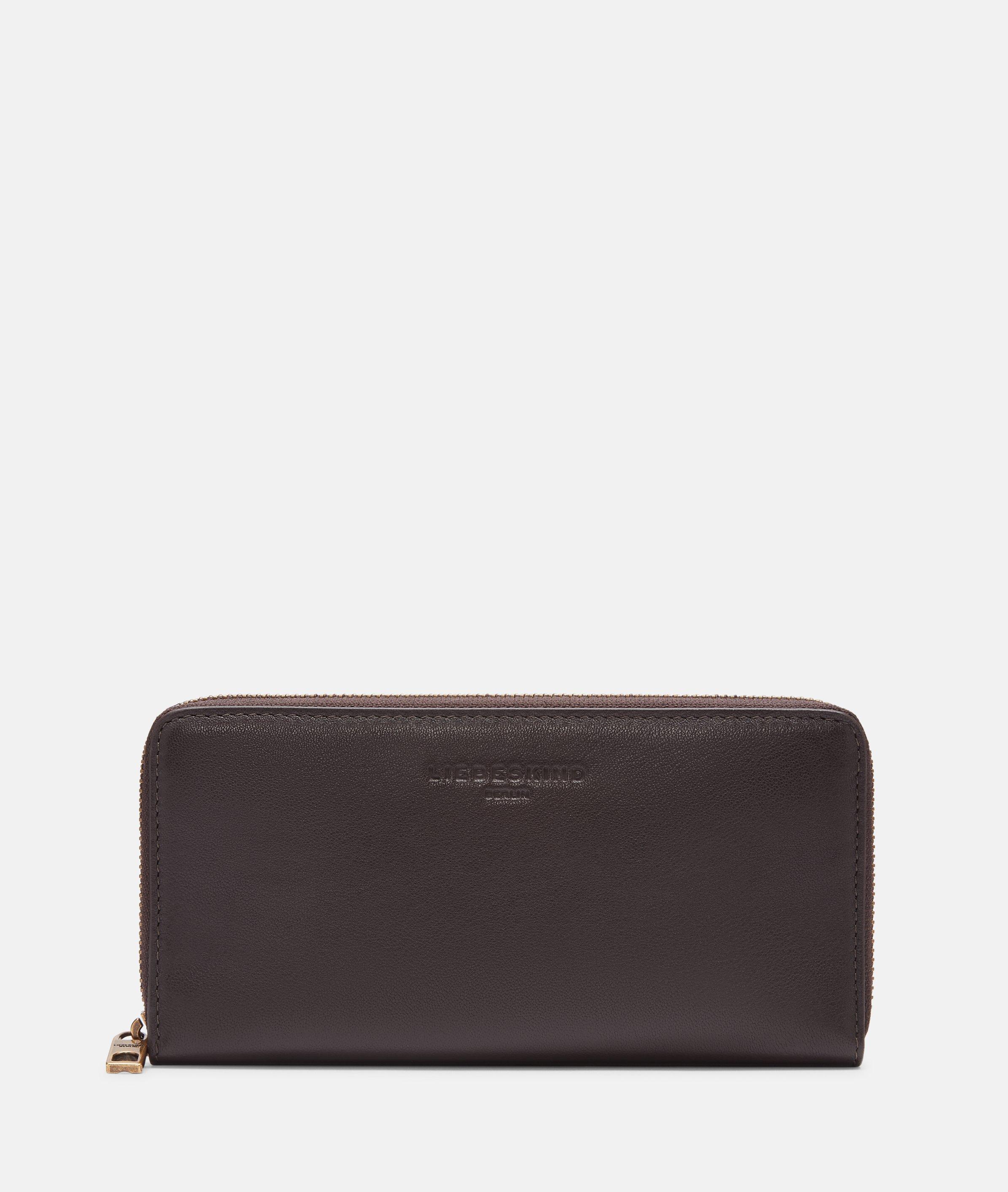 Lora Sally in bruin, bruin, petrol & paars