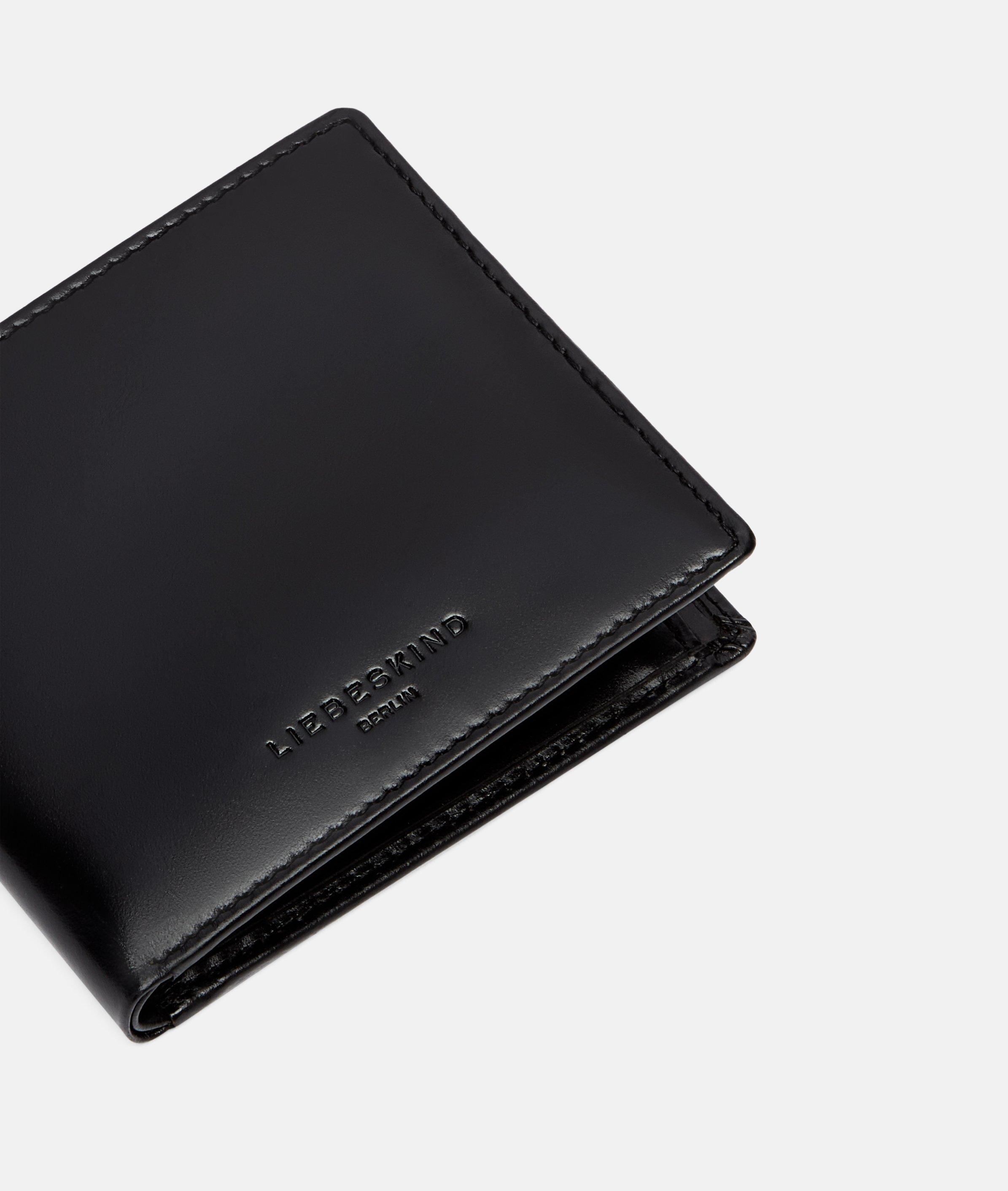 Noah portemonnee M in zwart, bruin & bruin