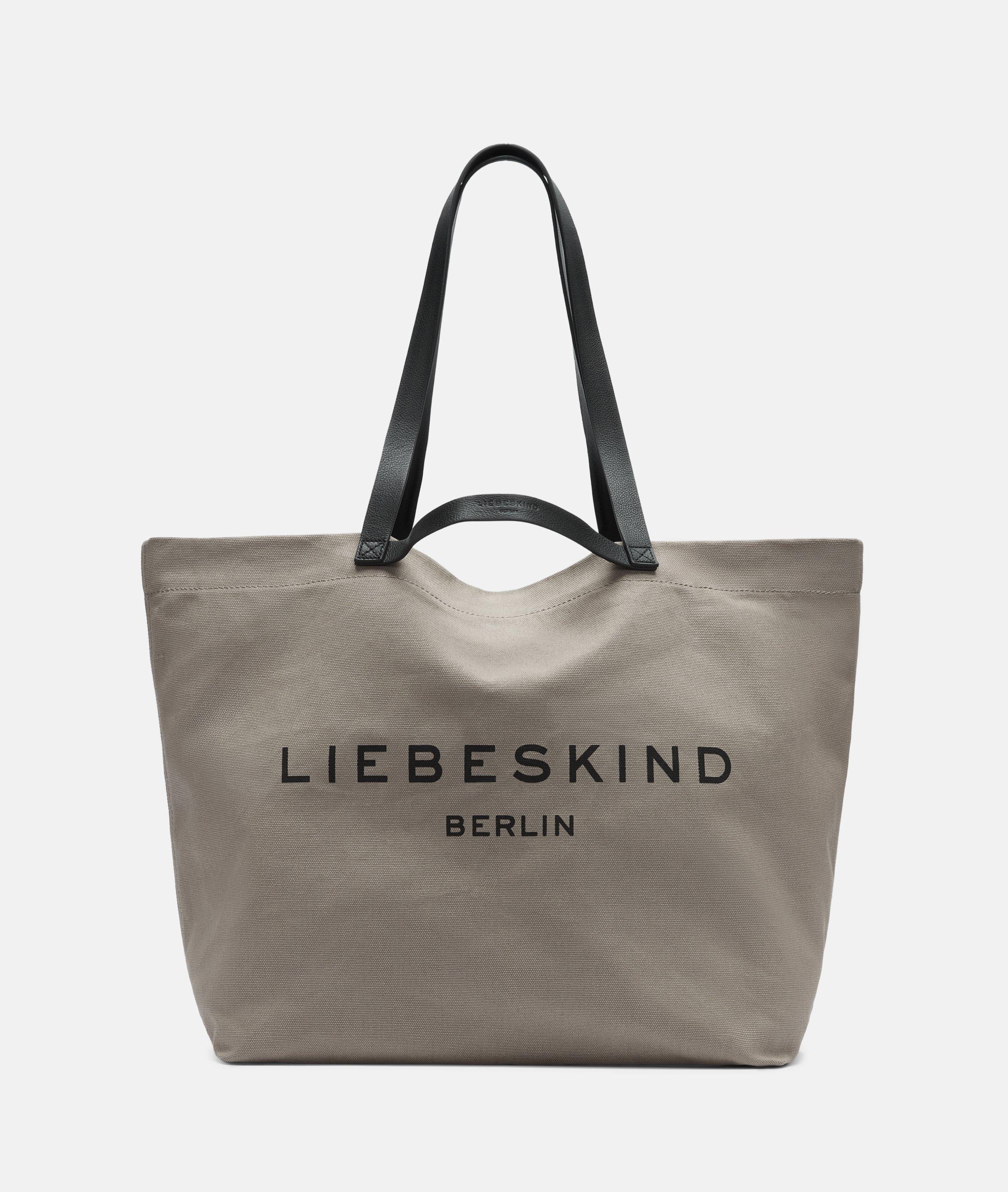Liebeskind Berlin - Großer Shopper aus Canvas -  braun