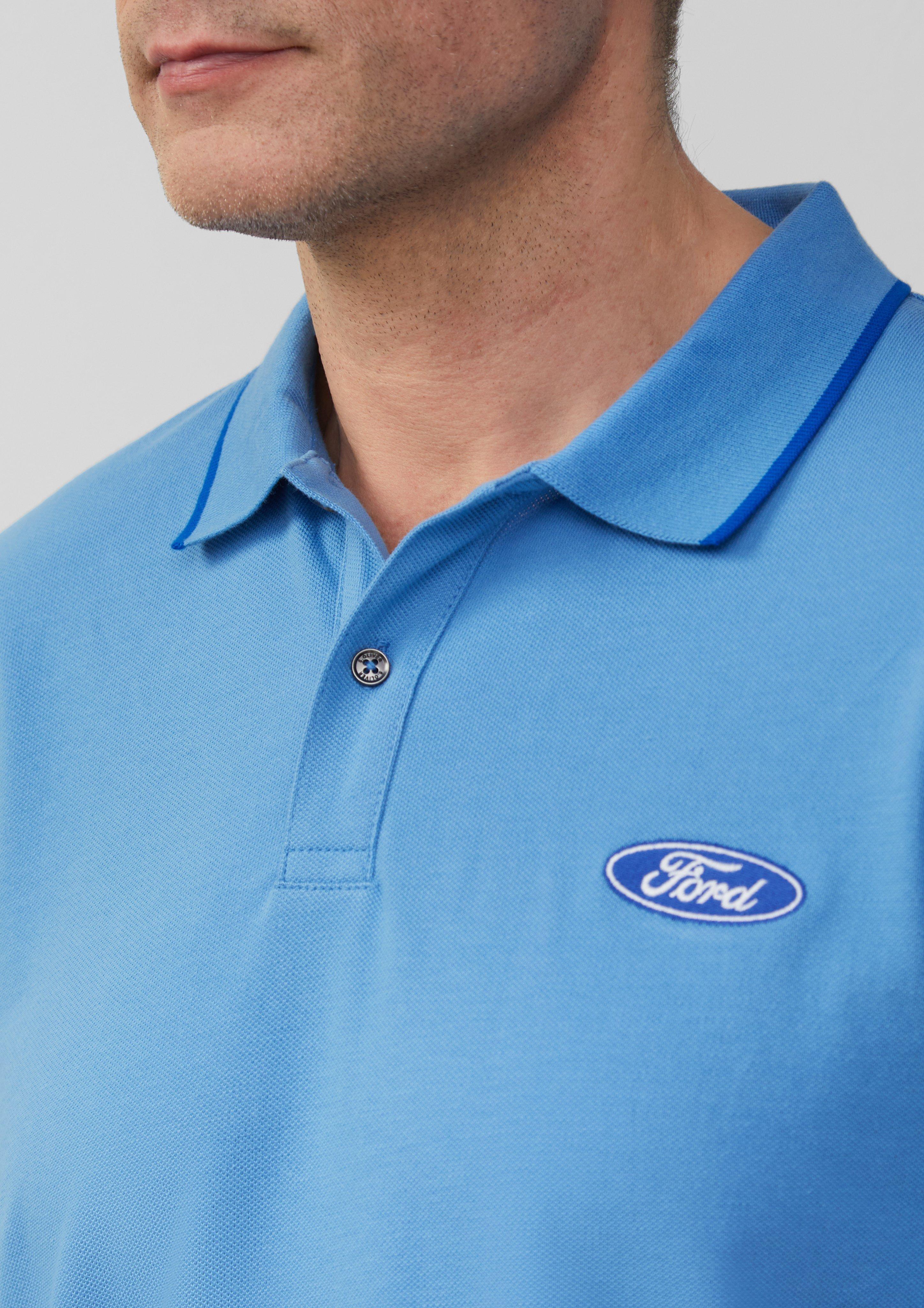 Polo-Shirt in 55D5, 94D3, 58D1 & 42D4