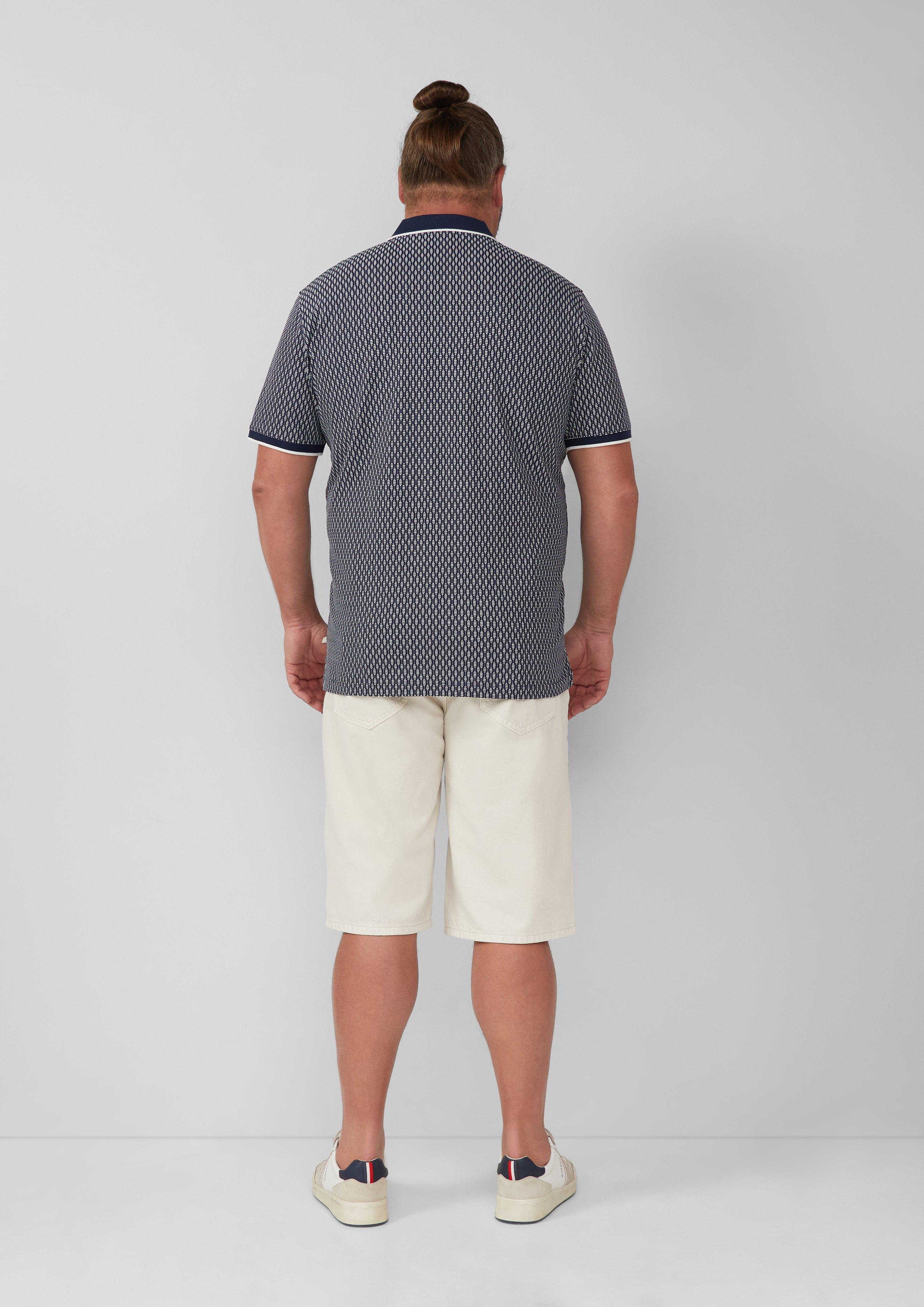 Polo-Shirt in 58A0 & 53A2