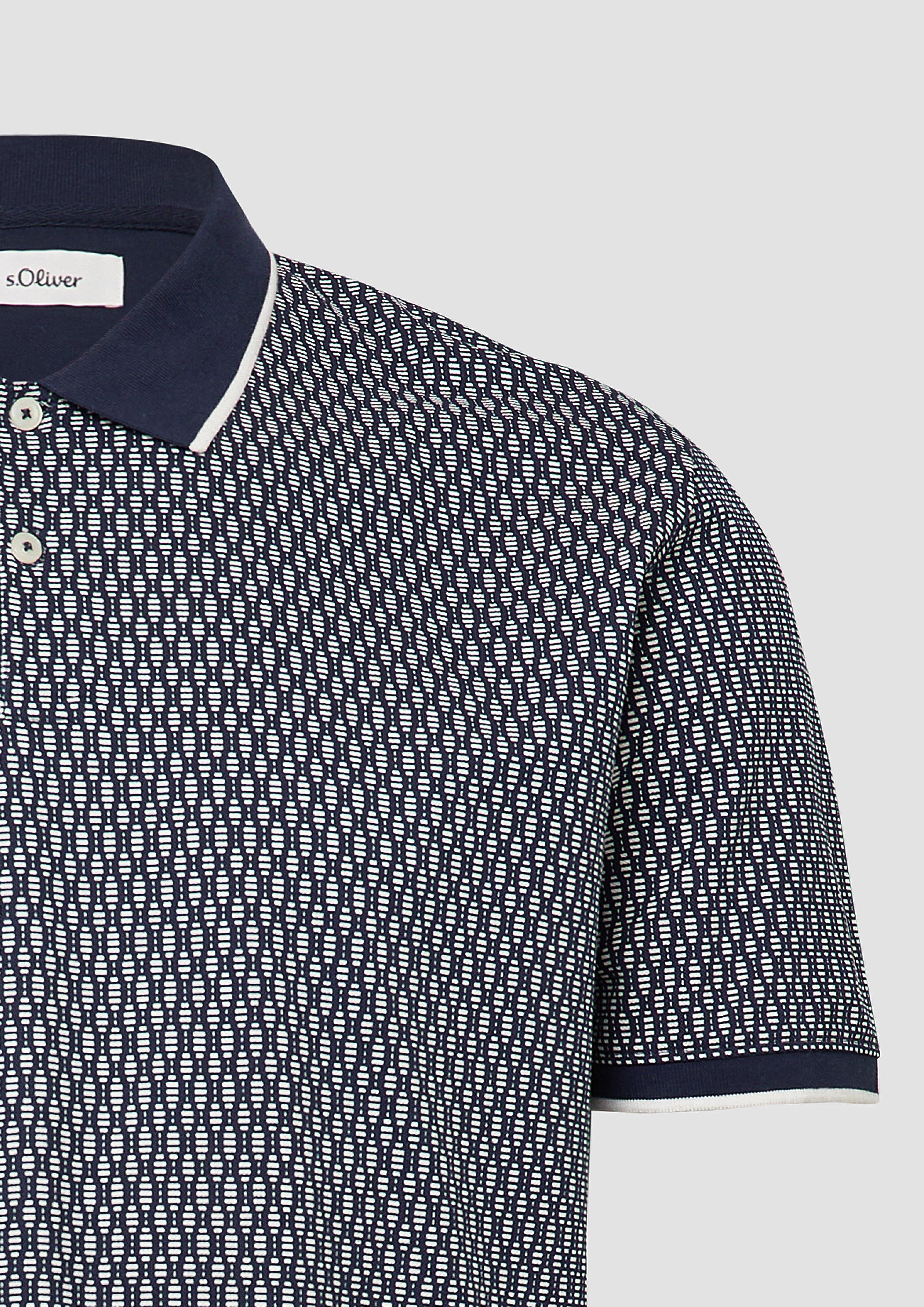 Polo-Shirt in 58A0 & 53A2