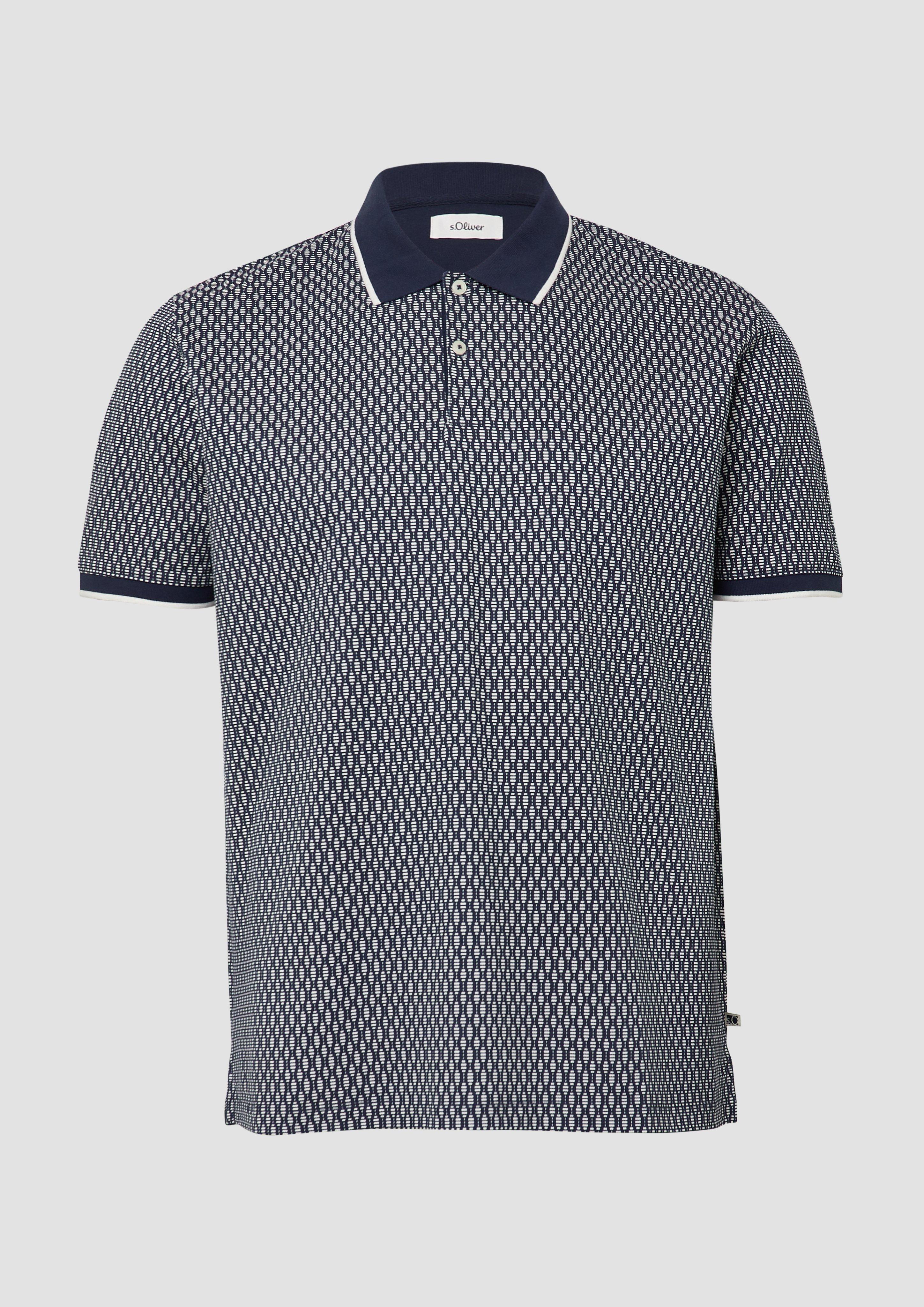 Polo-Shirt in 58A0 & 53A2