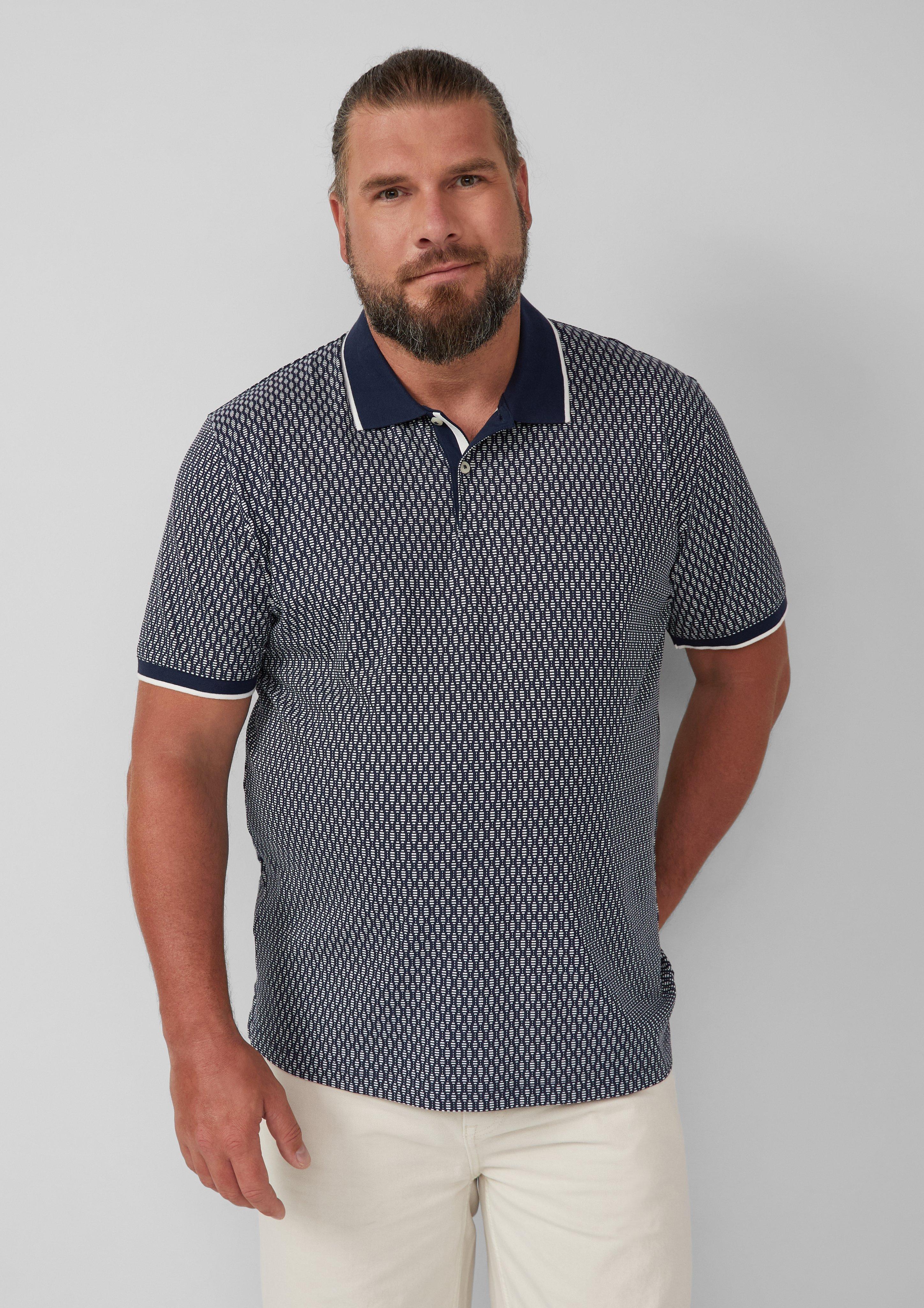 Polo-Shirt in 58A0 & 53A2