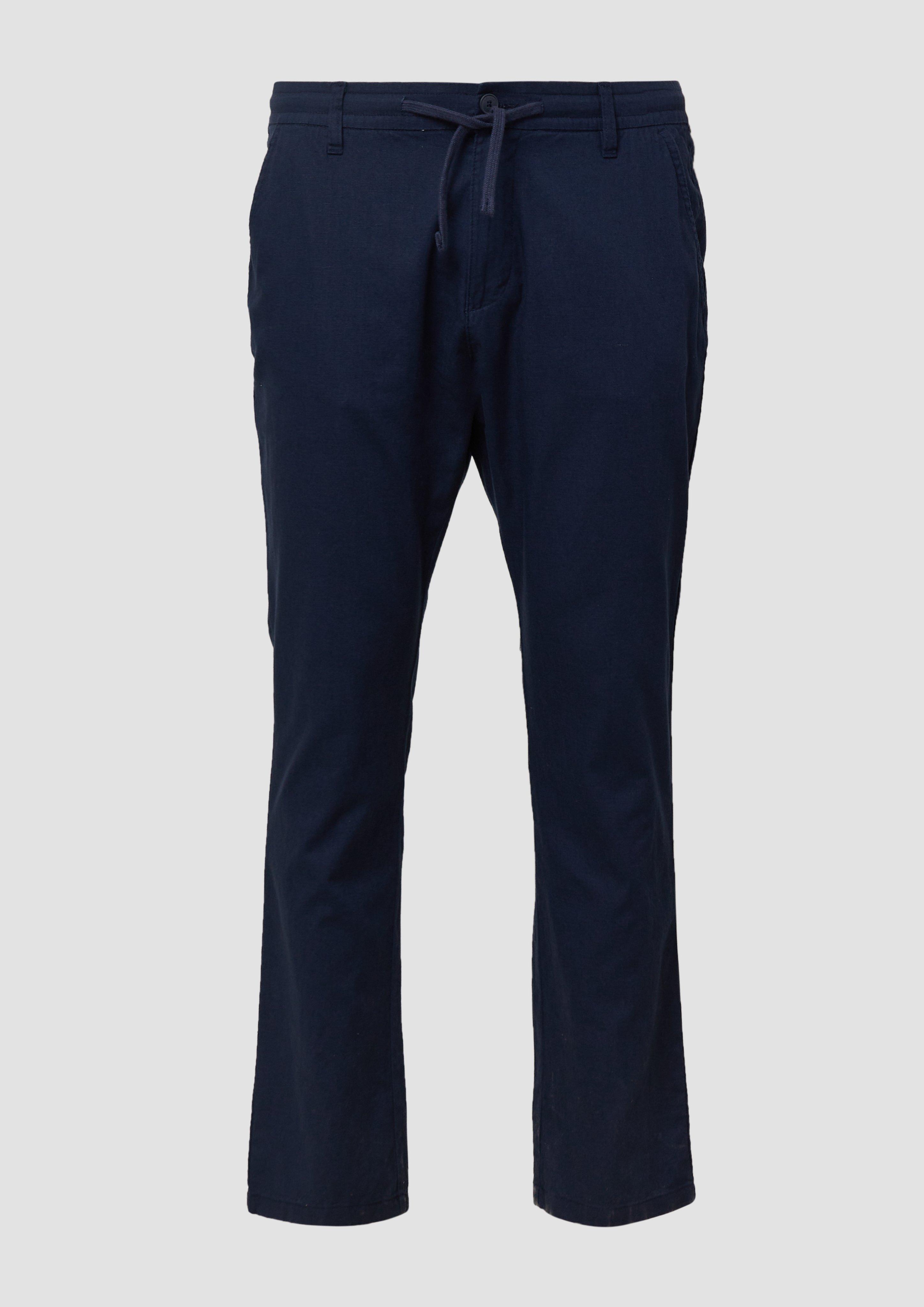 s.Oliver - Detroit: Chino im Relaxed Fit, Herren, blau