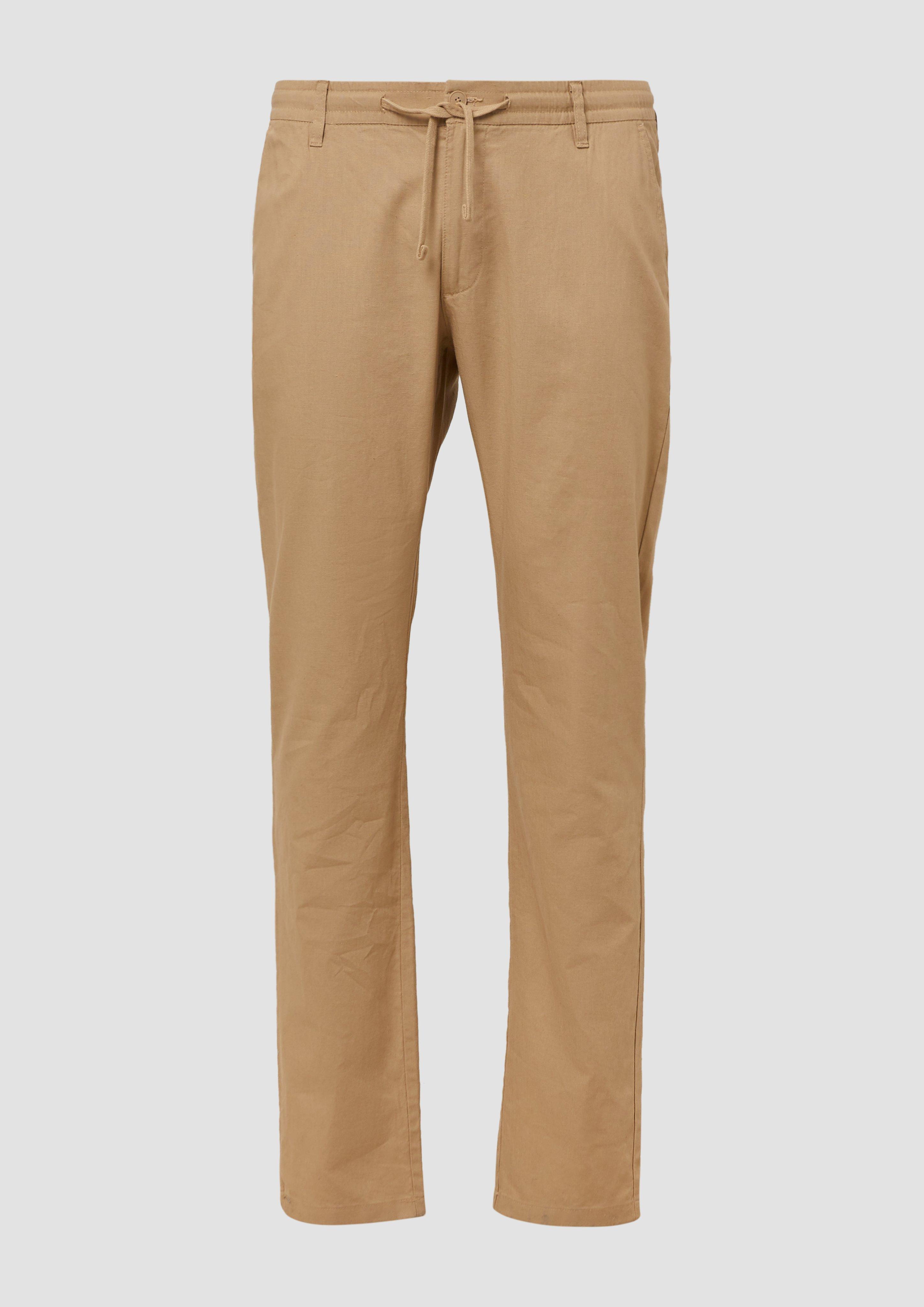 s.Oliver - Detroit: Chino im Relaxed Fit, Herren, Beige
