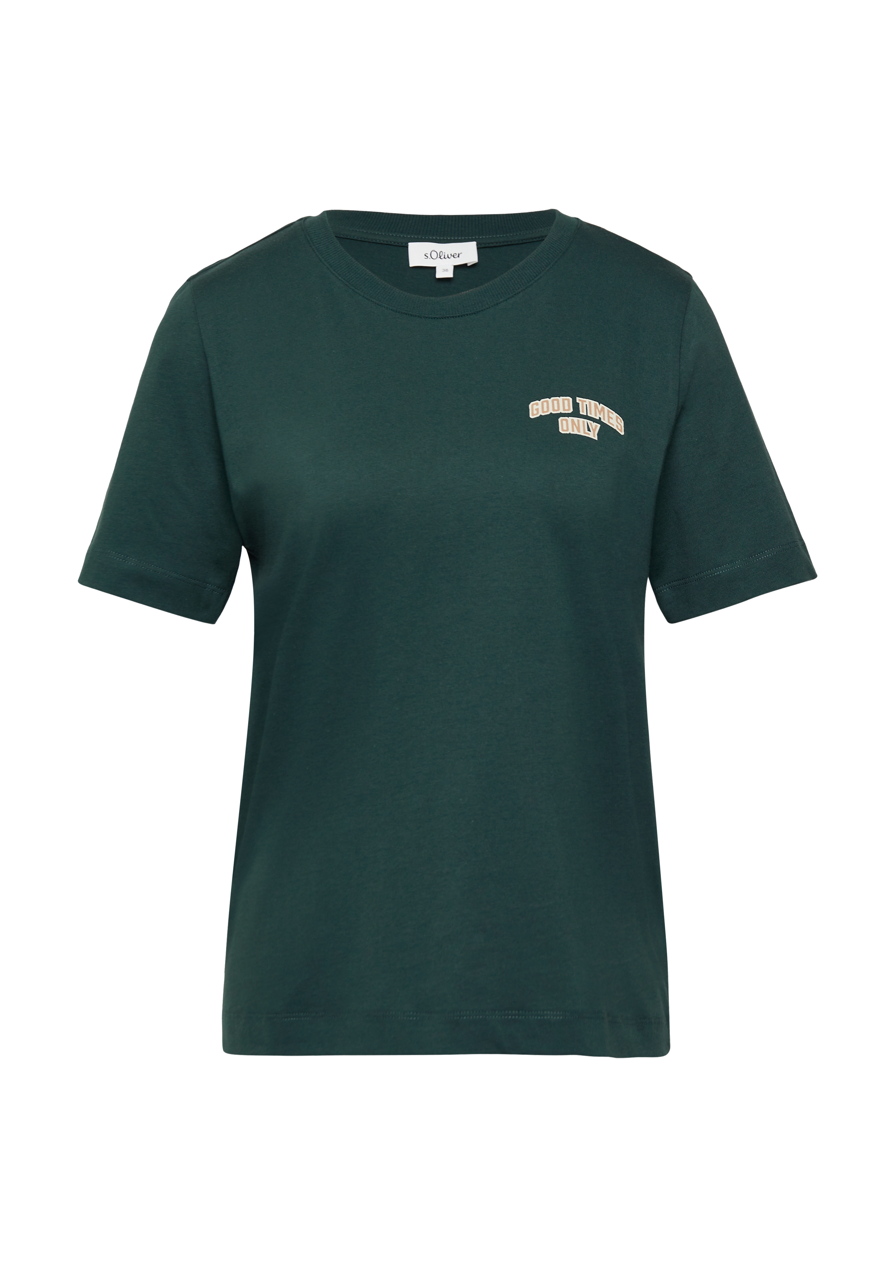 s.Oliver T-Shirt Im Relaxed Fit Mit Front- Und Rückenprint
