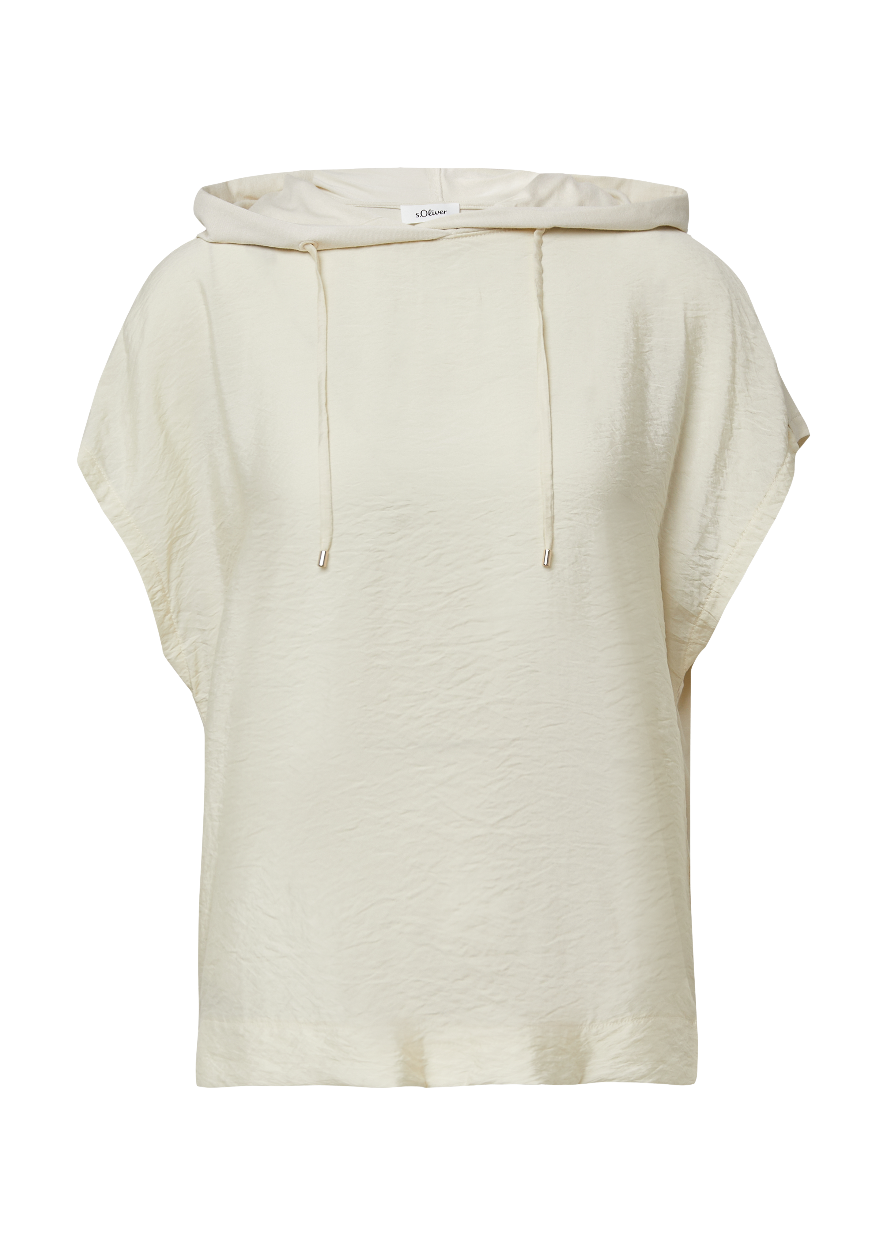 Hoodie in stofmix