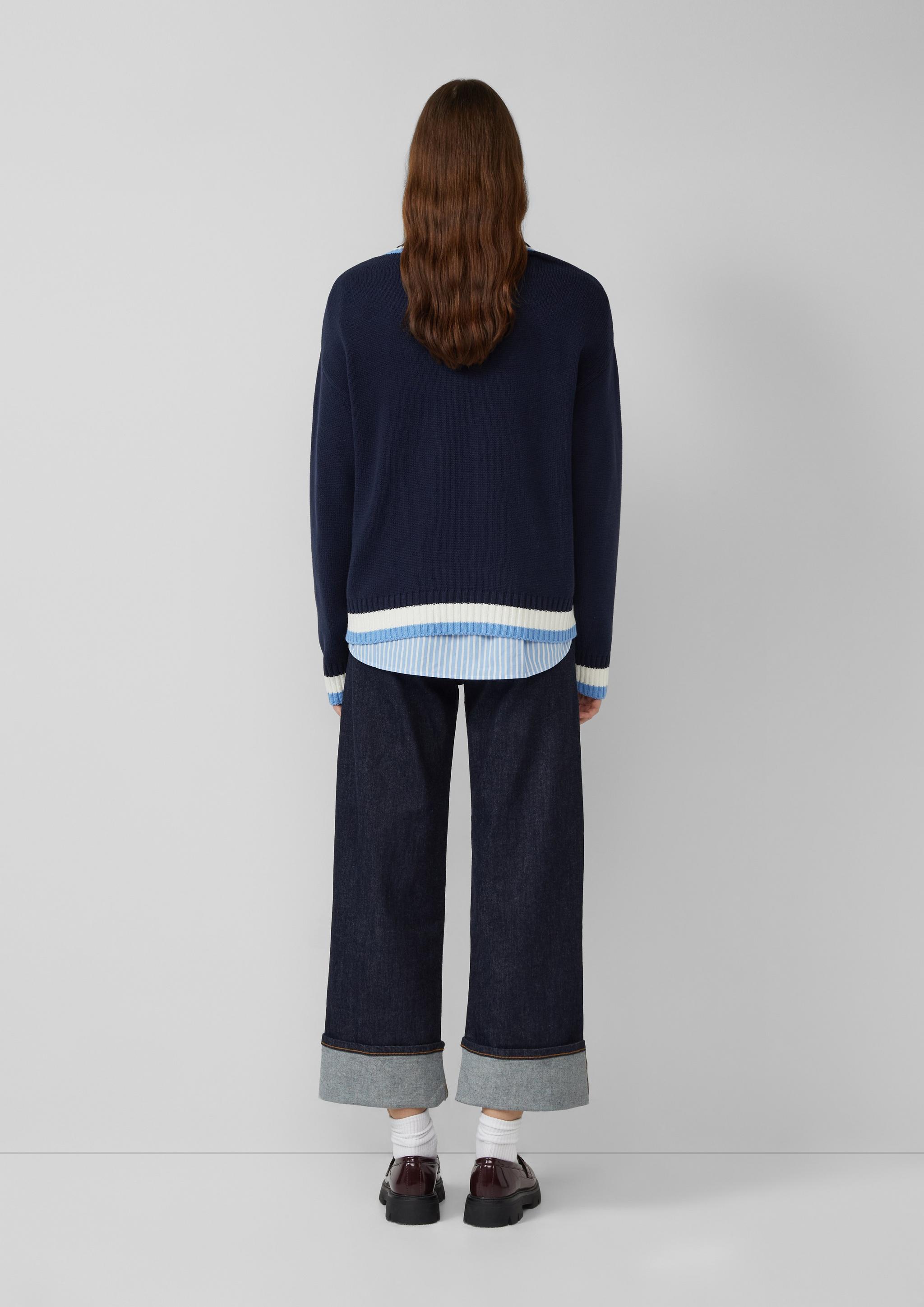 Femmes Pull en tricot en bleu de s.Oliver