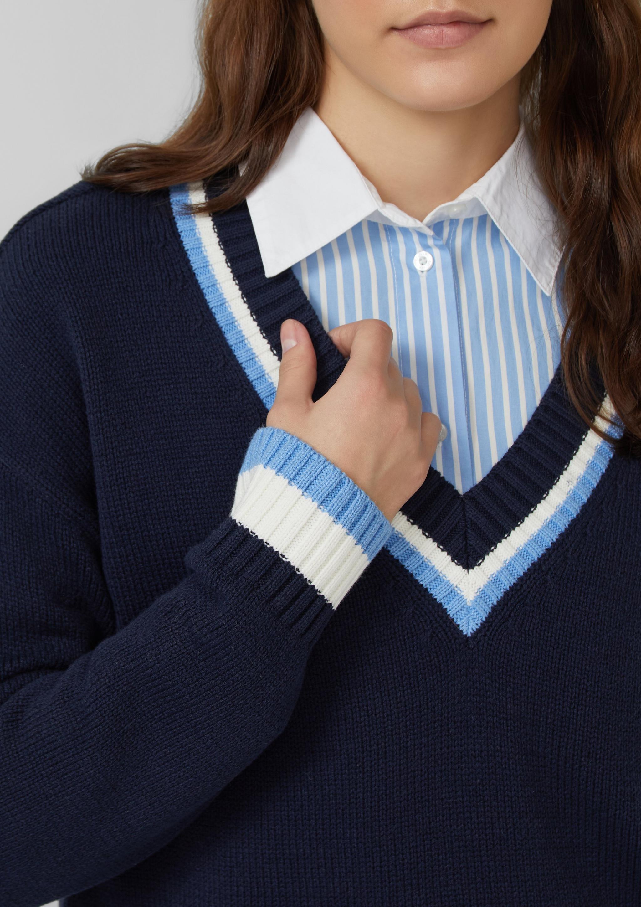 Femmes Pull en tricot en bleu de s.Oliver