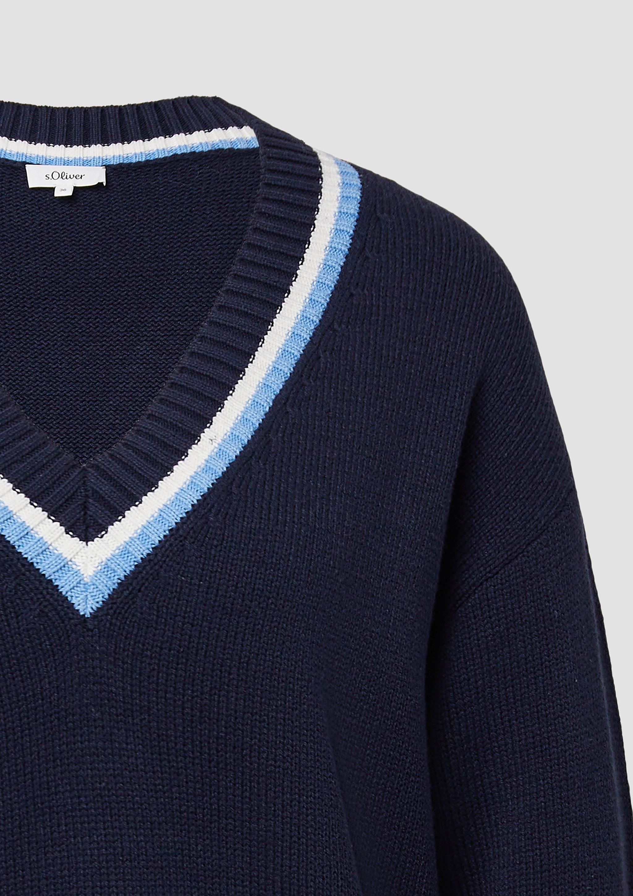 Femmes Pull en tricot en bleu de s.Oliver