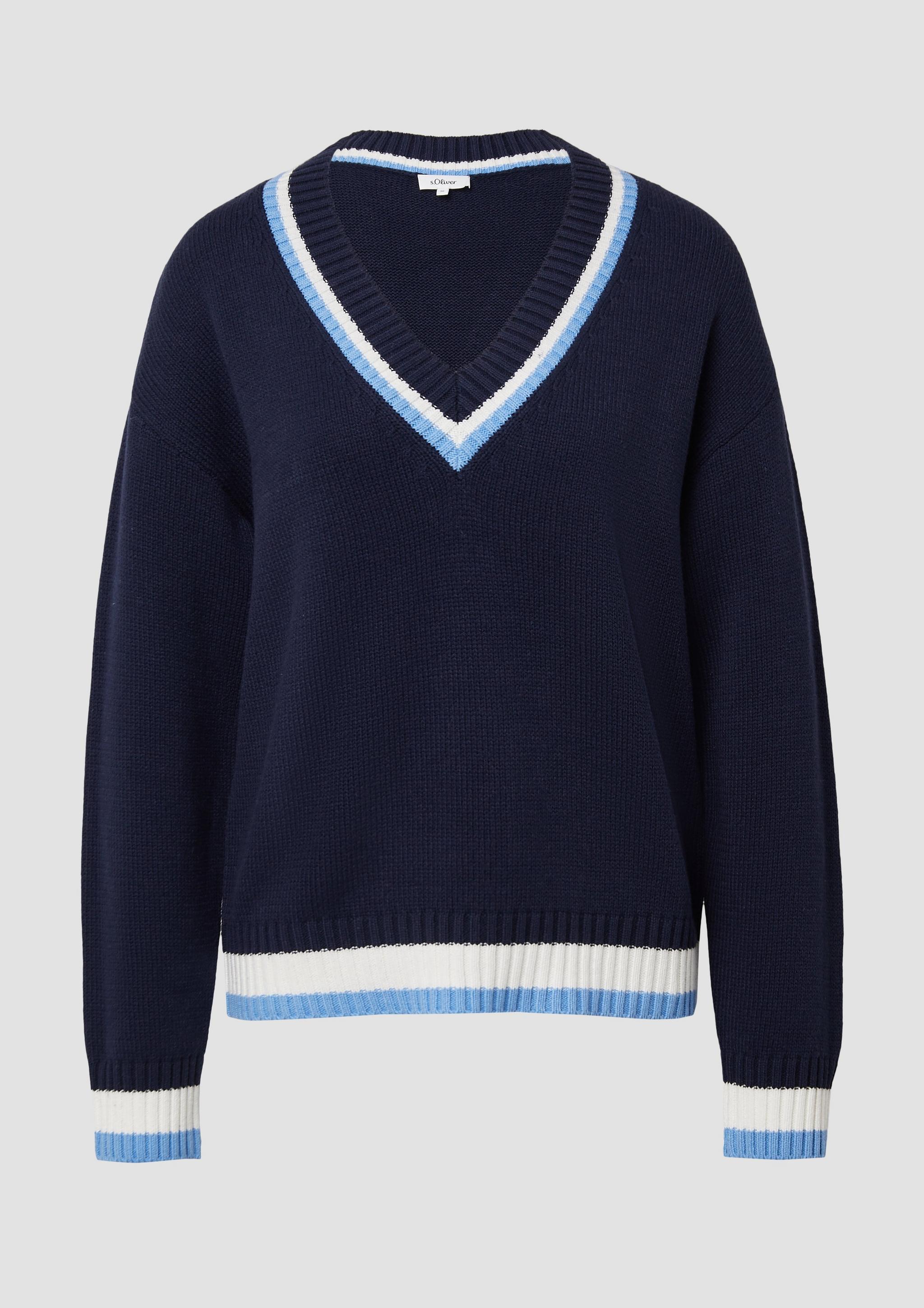 Femmes Pull en tricot en bleu de s.Oliver