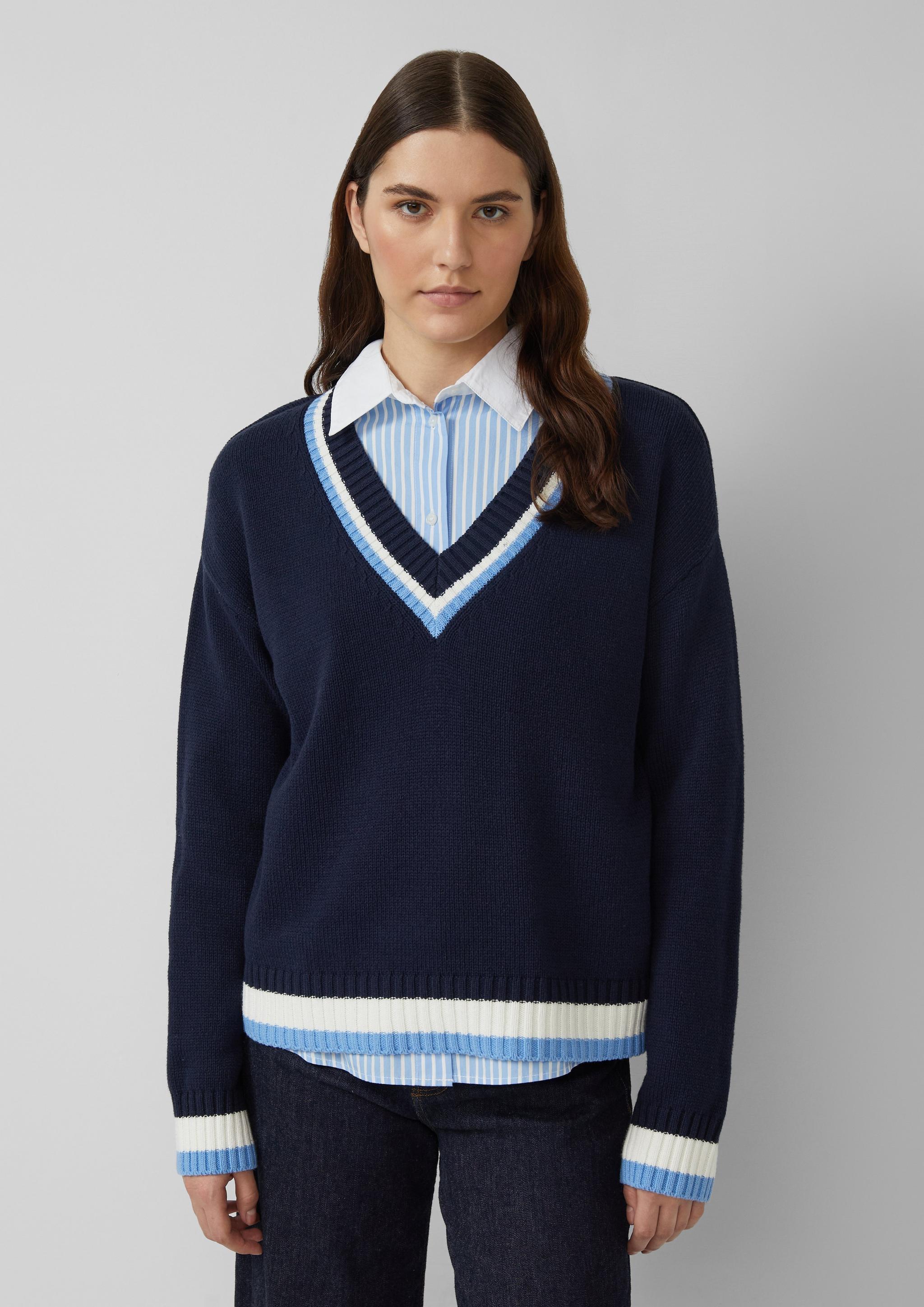 Femmes Pull en tricot en bleu de s.Oliver
